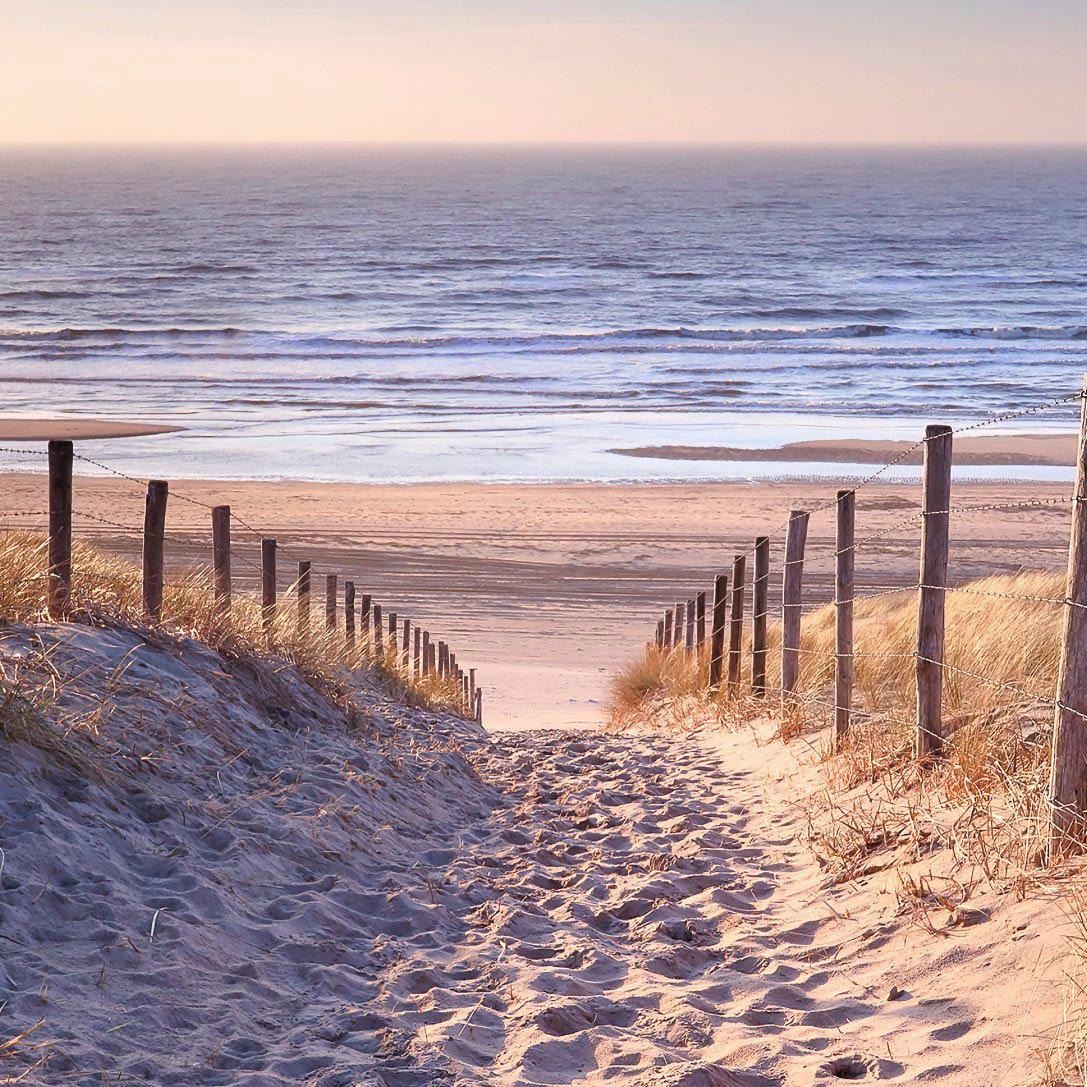 Image of Reinders! Glasbild »Pastell Strand« bei Ackermann Versand Schweiz