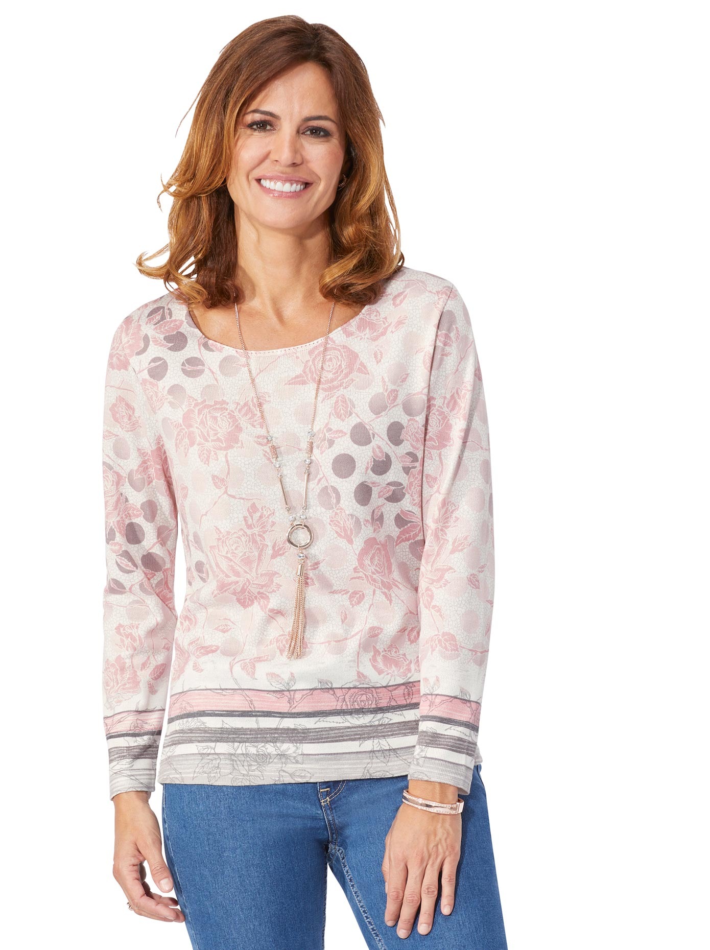 Image of Lady Rundhalspullover »Pullover« bei Ackermann Versand Schweiz