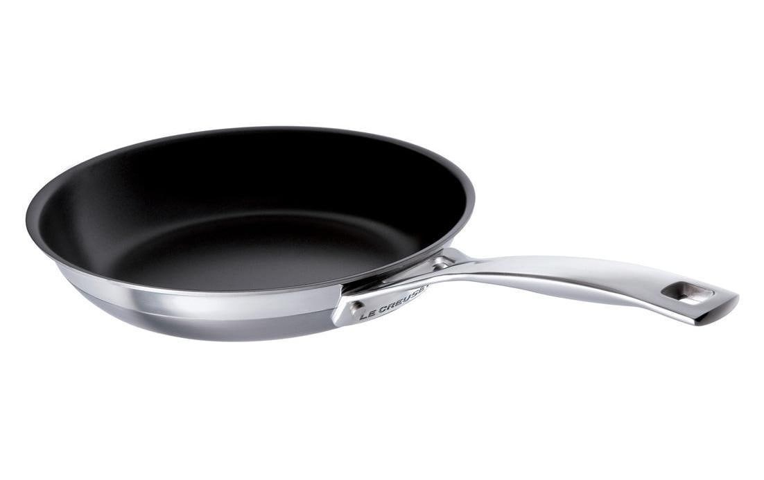 Image of LE CREUSET Bratpfanne "3-PLY 20 cm" Edelstahl