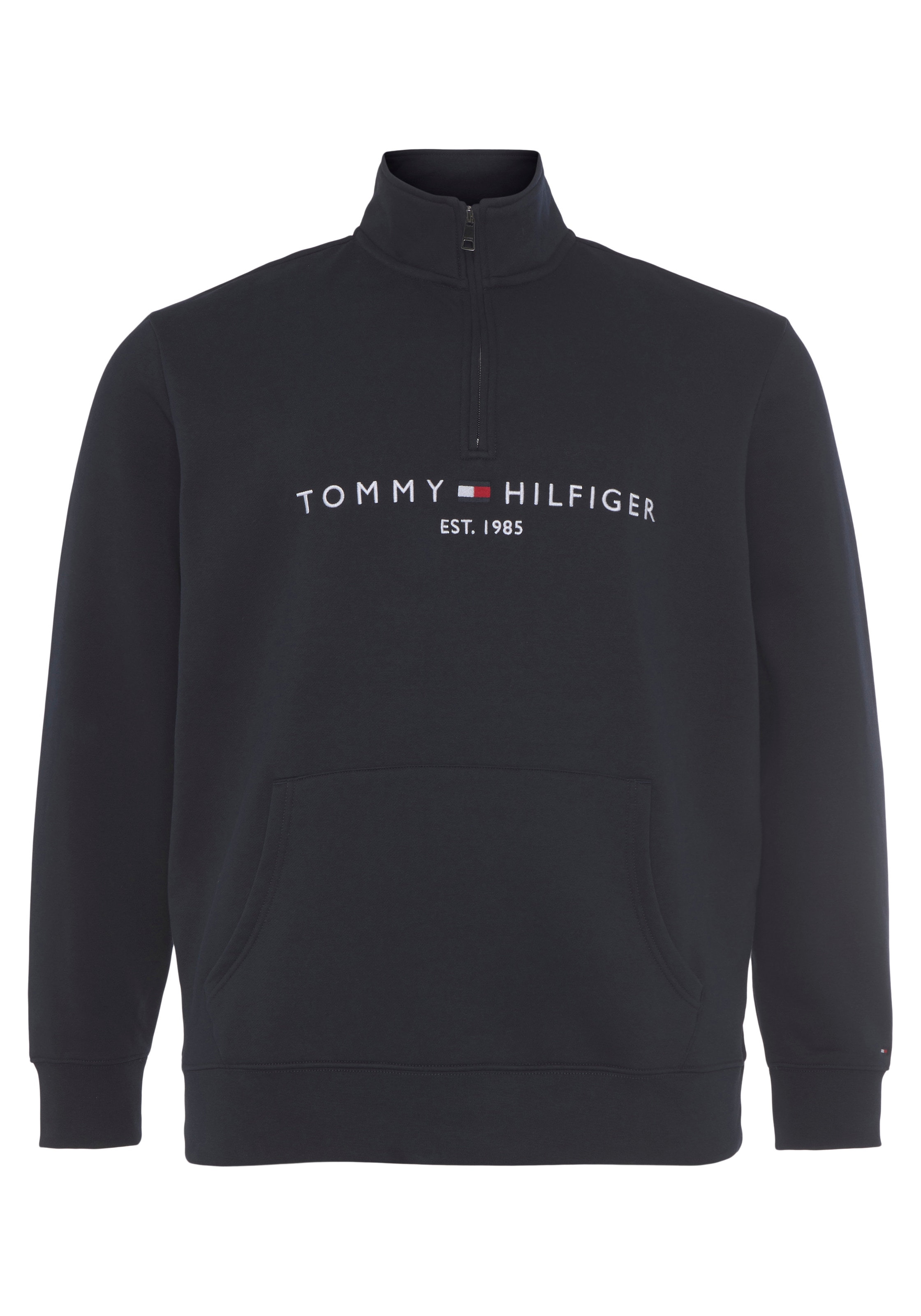 Tommy Hilfiger Big & Tall Sweatshirt »BT-TOMMY LOGO MOCKNECK-B«  versandkostenfrei auf