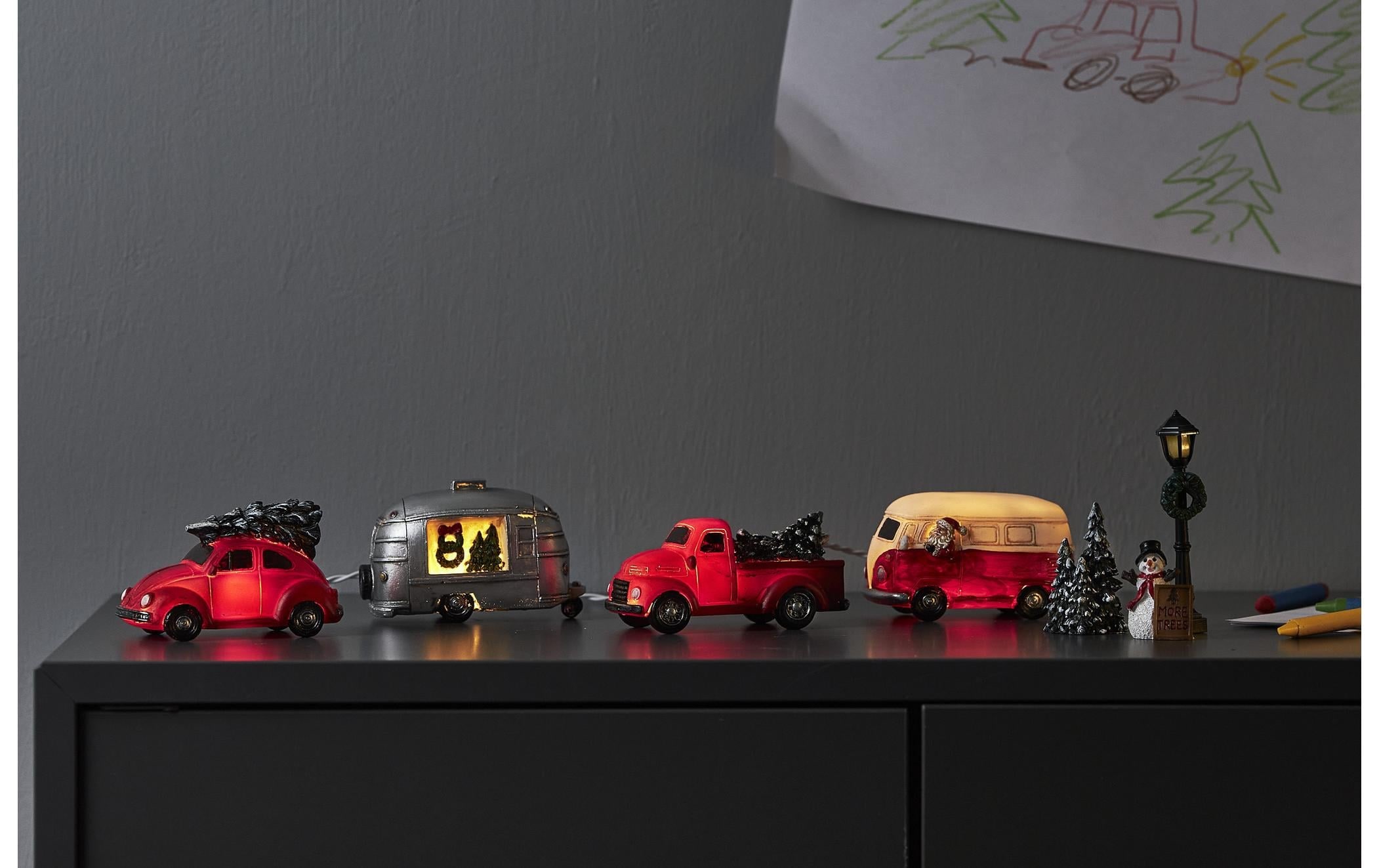 Parforce Traditional Hunting LED Dekofigur »Merryville, 8er Set, 42 cm, Mehrfarbig« Warmweiss