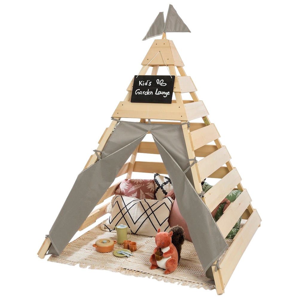 Spielhaus »Tipi-Zelt Dreamer«, Holzschutz vorbehandelt, BxTxH: 135x135x170 cm