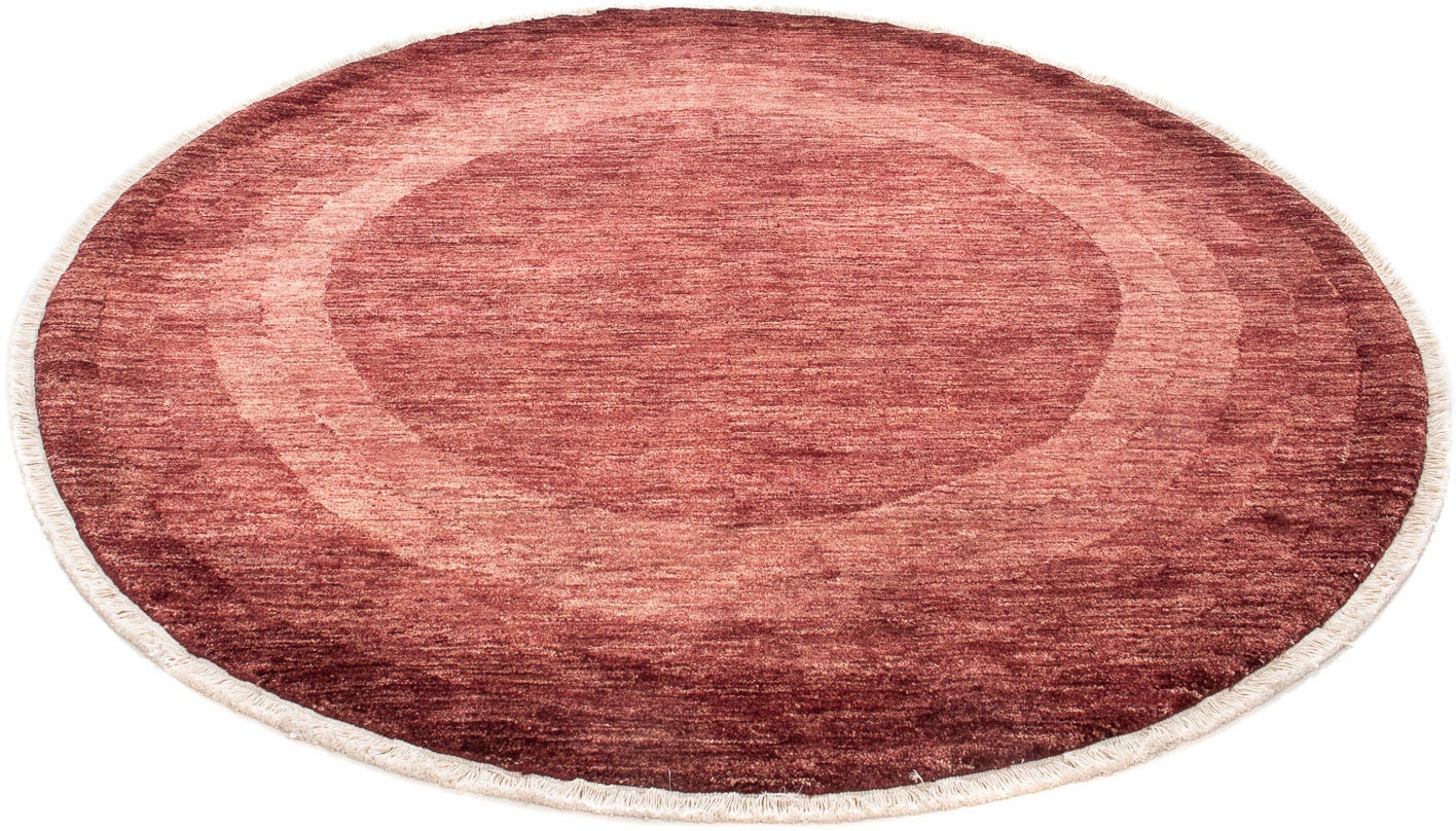 Image of morgenland Orientteppich »Ziegler - Modern rund - 157 x 157 cm - dunkelrot«, rund, 6 mm Höhe, Wohnzimmer, Handgeknüpft, Einzelstück mit Zertifikat bei Ackermann Versand Schweiz