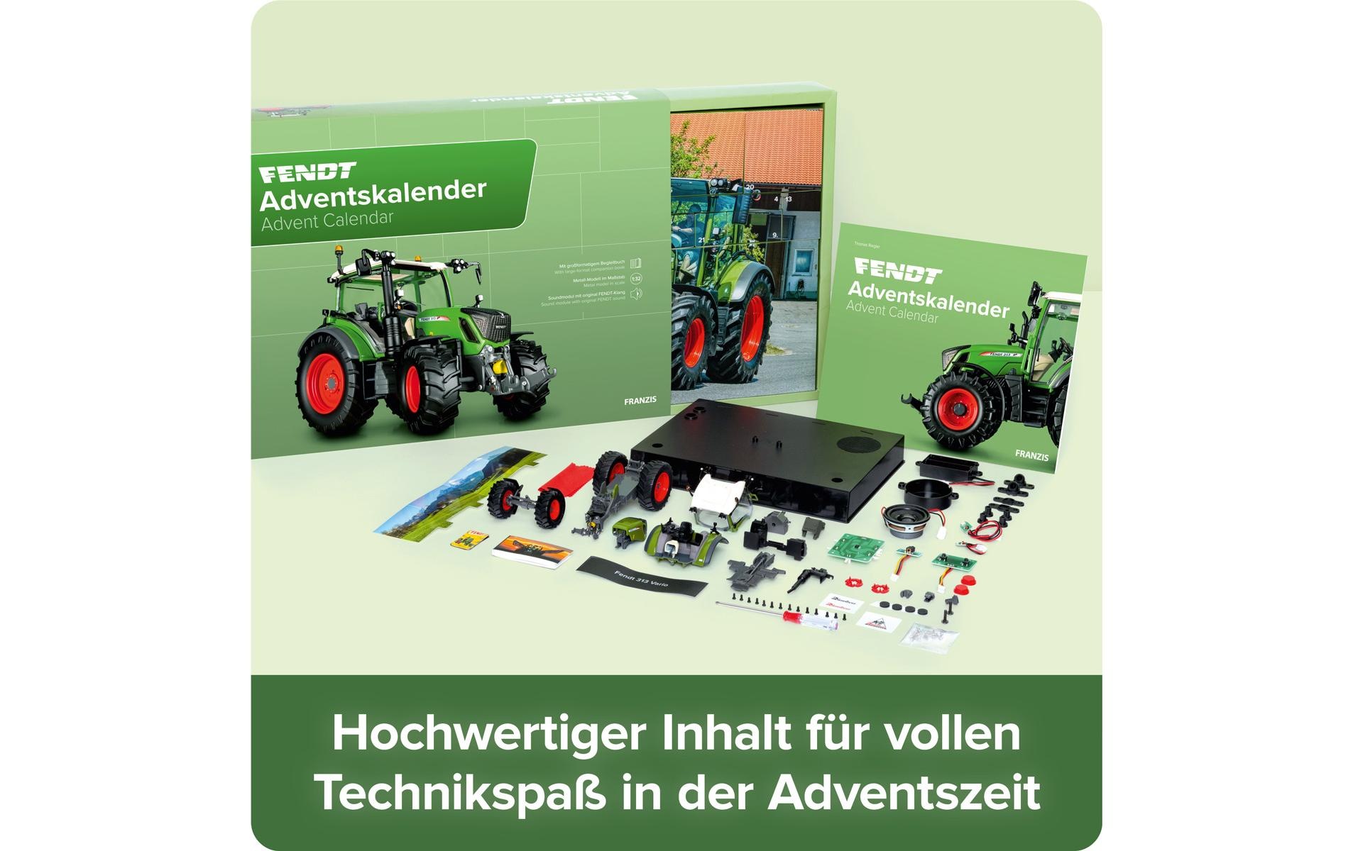 Franzis Adventskalender »Fendt 313 Vario Bausatz«, ab 14 Jahren