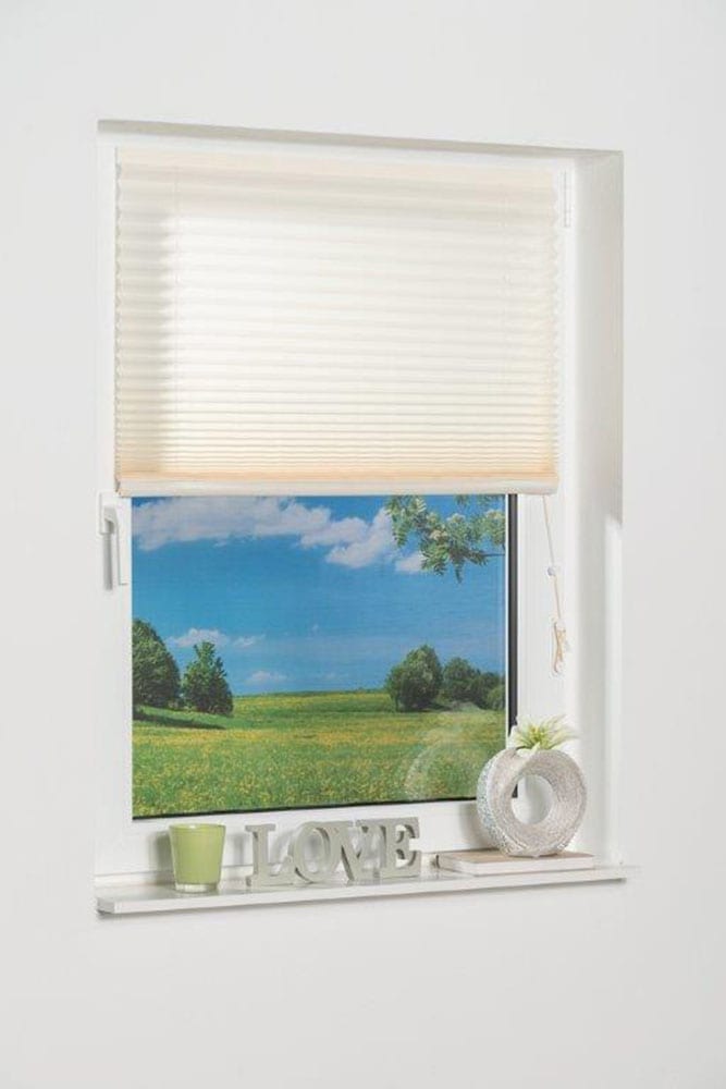 K-HOME Plissé »COMO« protection contre la lumière suspendu librement