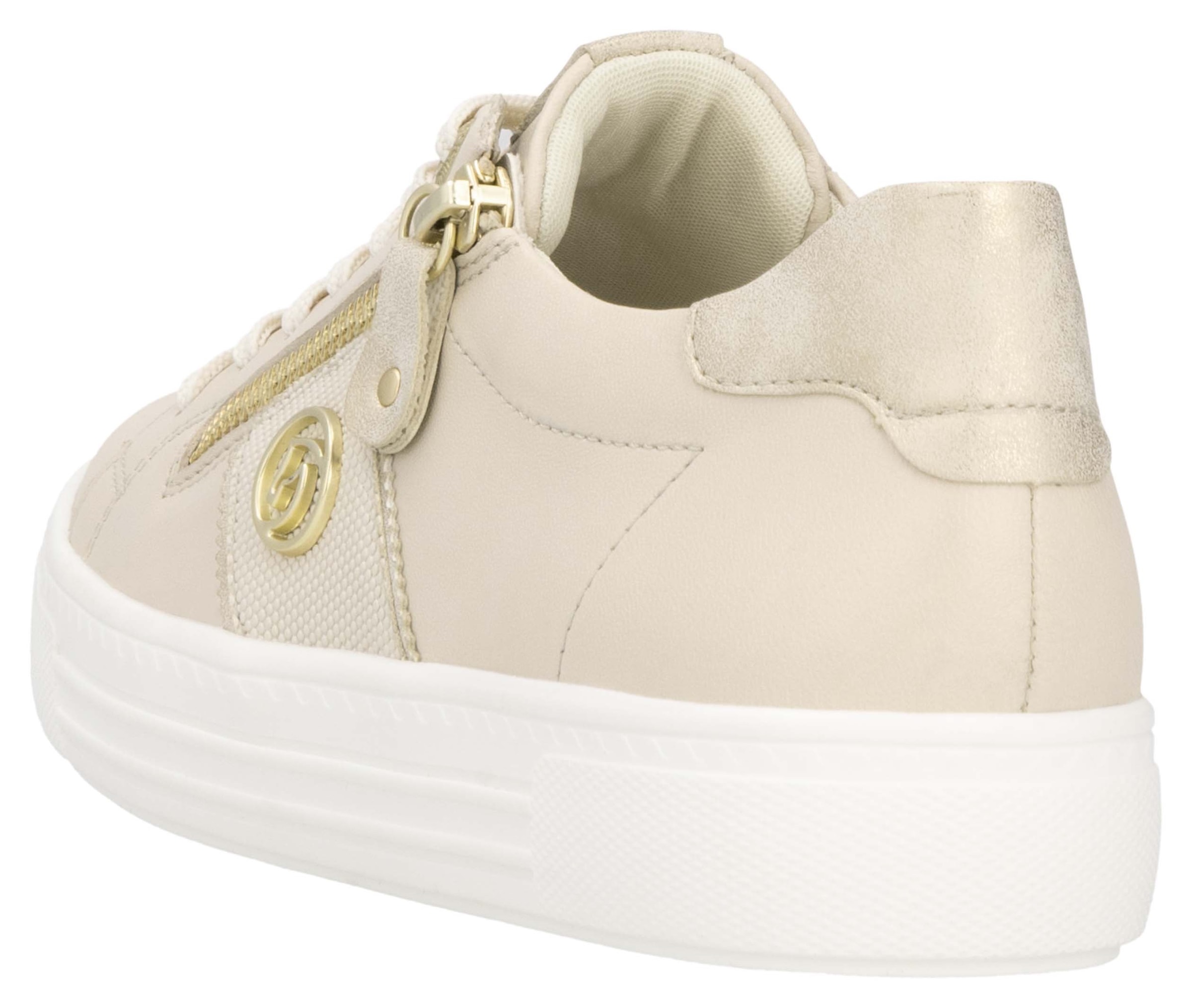 Remonte Plateausneaker  , Feizeitschuh, Halbschuh, Schnürer, herausnehmbare Soft-Einlage