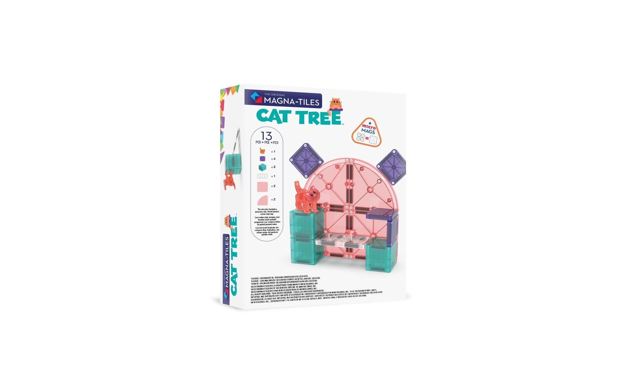   Jeu de construction en pierre »Magna-Tiles Cat Tree 13 Teile«