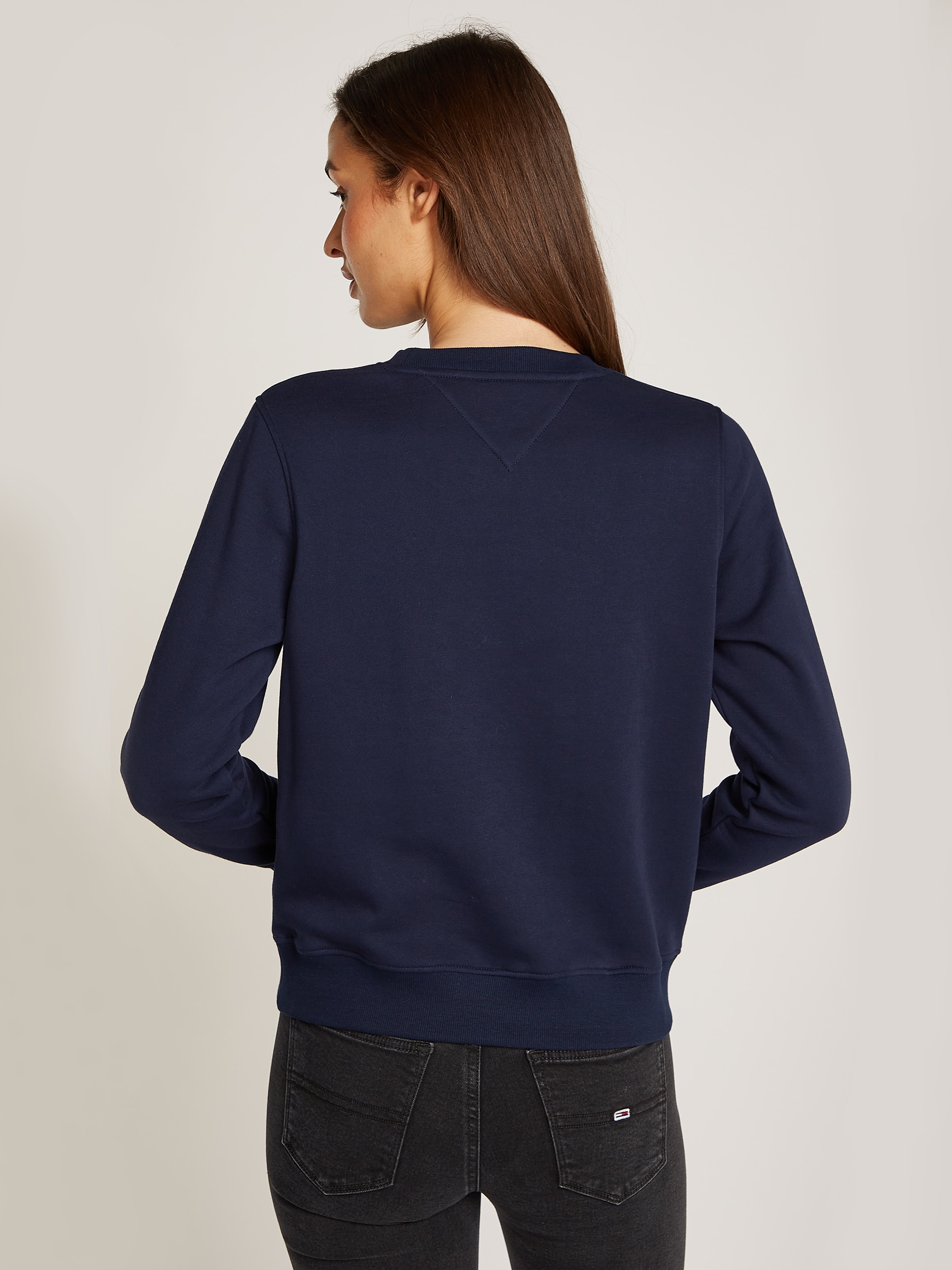 Tommy Jeans Sweatshirt »TJW REG LINEAR CREW EXT«, mit Logoschriftzug