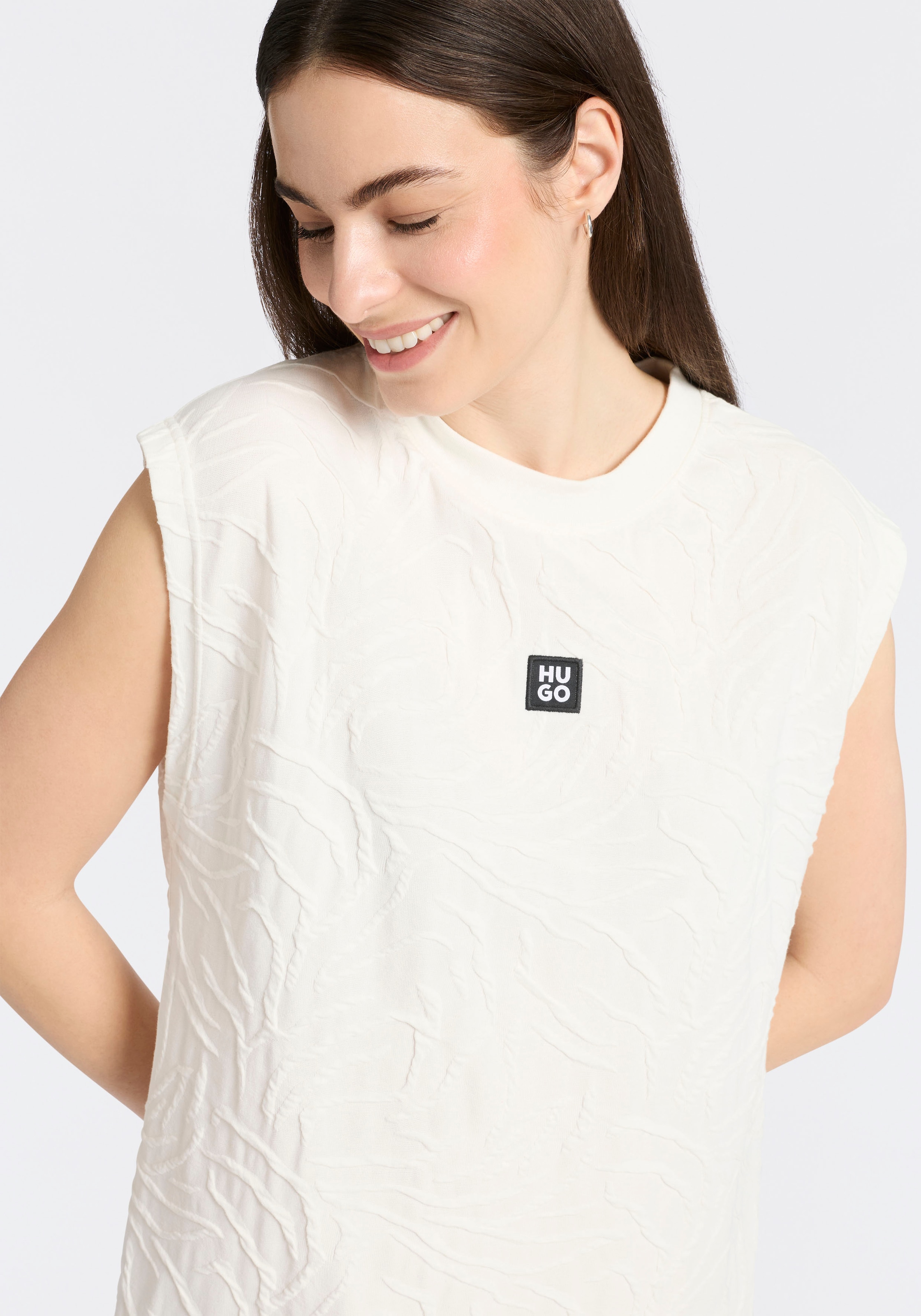 HUGO Underwear Strandkleid »ZEB« Strand Cover Up, Rundhals