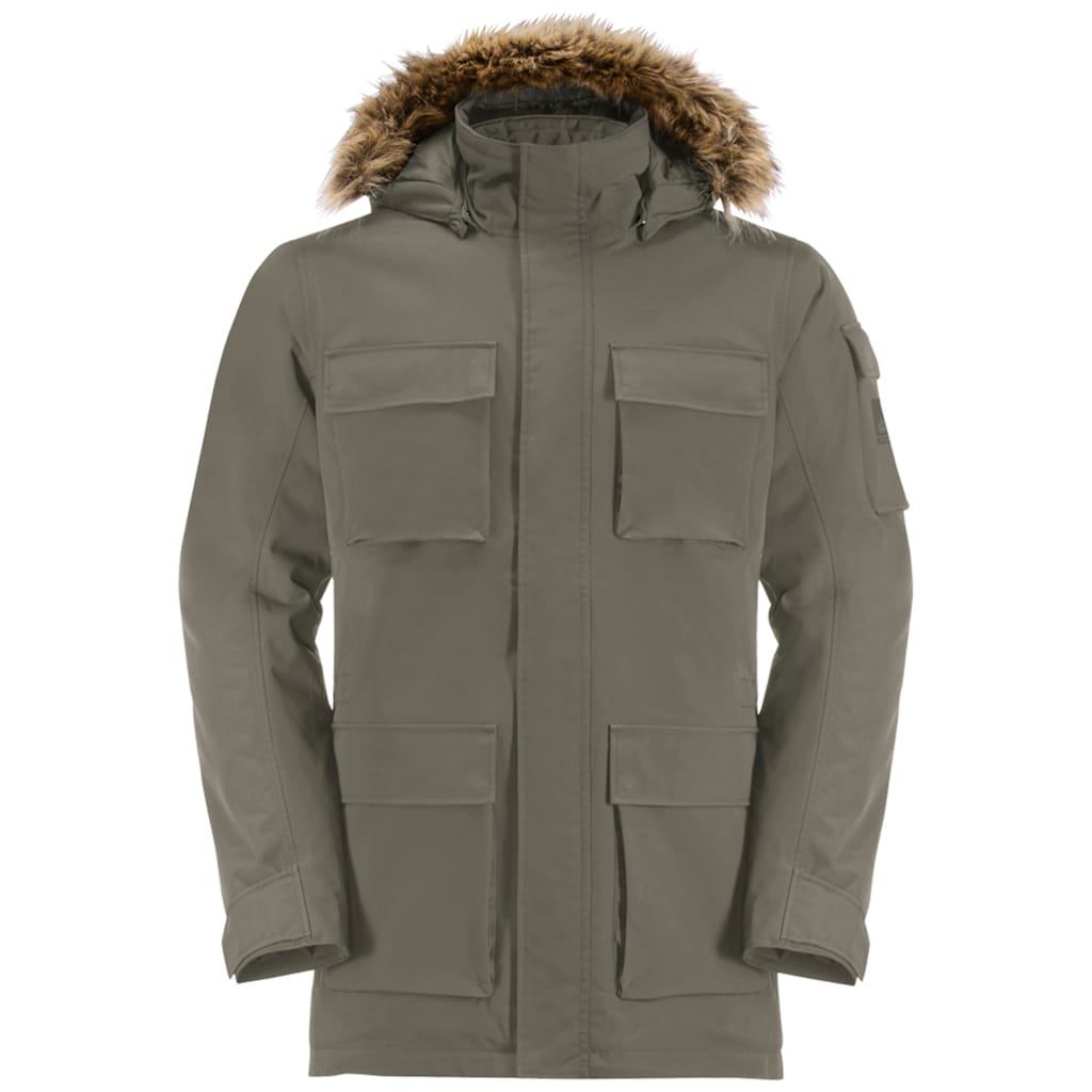 Jack Wolfskin Parka »GLACIER CANYON PARKA«, mit Kapuze