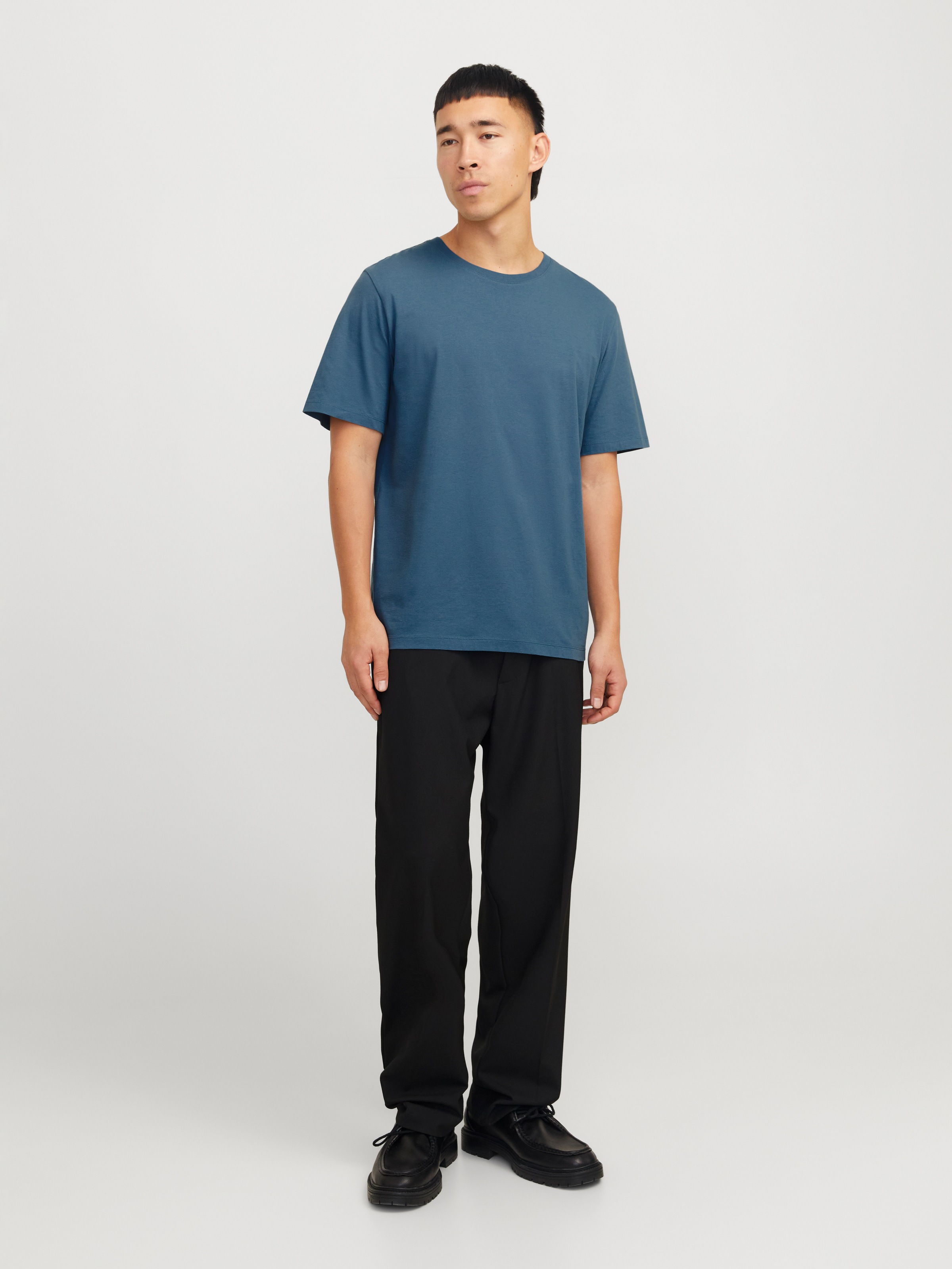Jack & Jones Rundhalsshirt »JJEORGANIC BASIC TEE SS O-NECK NOOS«, mit Rundhalsausschnitt