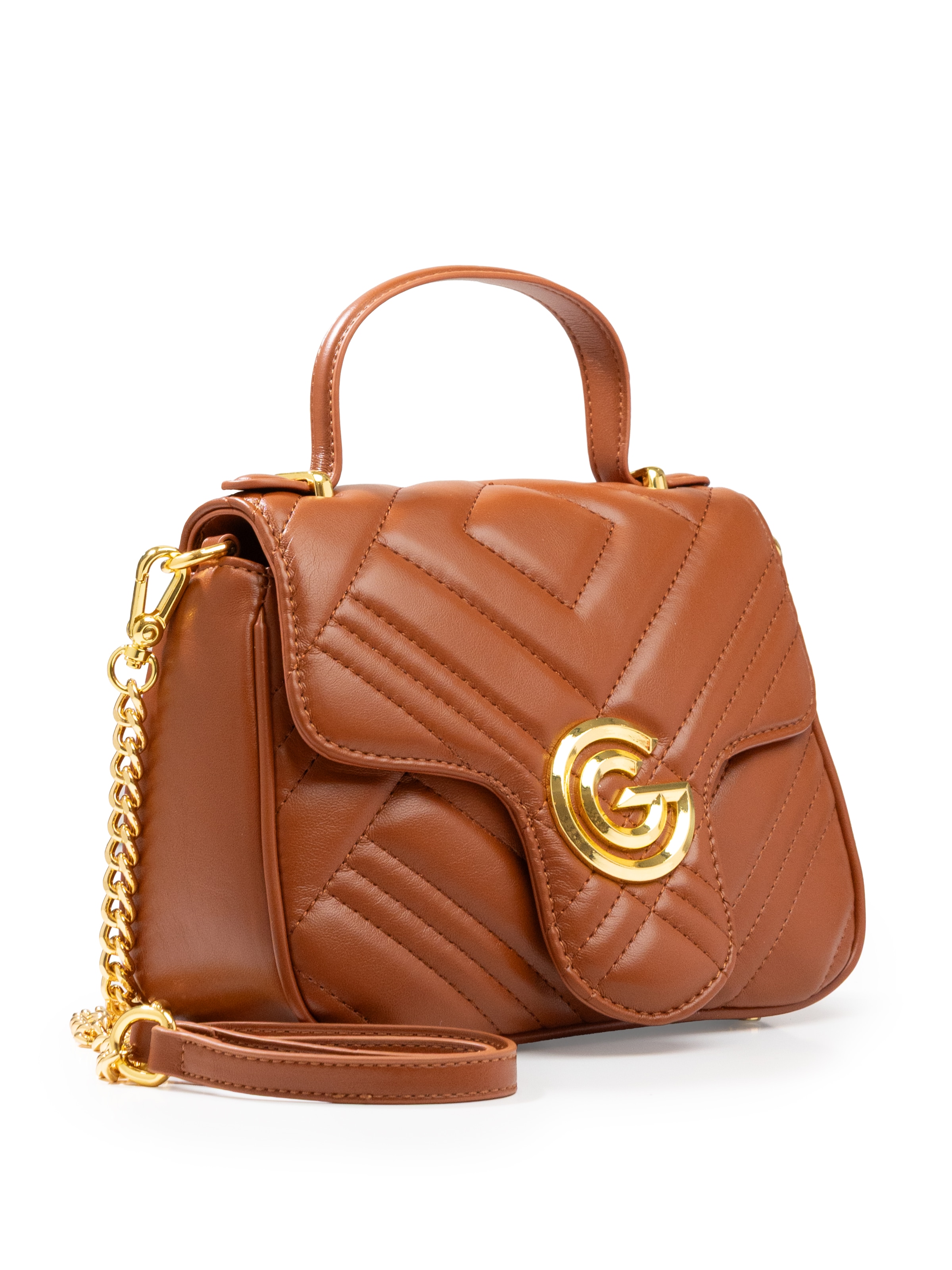 GABRIELLA G By Gabriella Gucci Handtasche »KATTY« Damen Umhängetasche, Handtasche, Tragetasche mit Logoverzierung