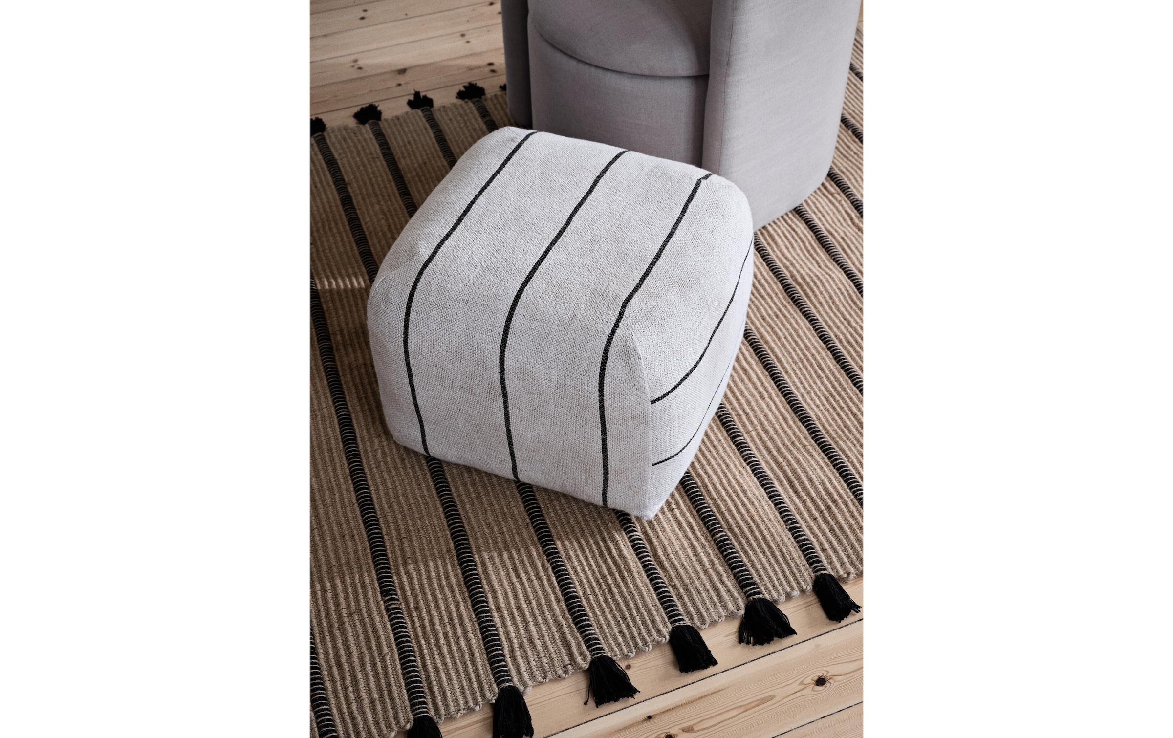 Broste Copenhagen »Broste Copenhagen Sigrid Baumwolle (CO)/Leinen/Polyester (PES), Beige«