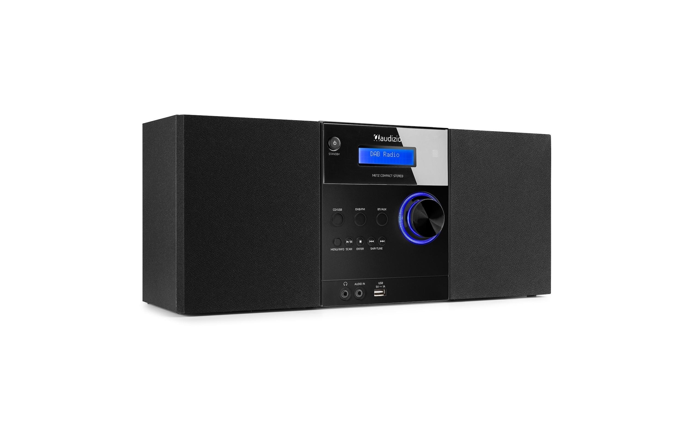 Stereoanlage »Audizio Metz«, (FM-Tuner-Digitalradio (DAB+) 30 W)