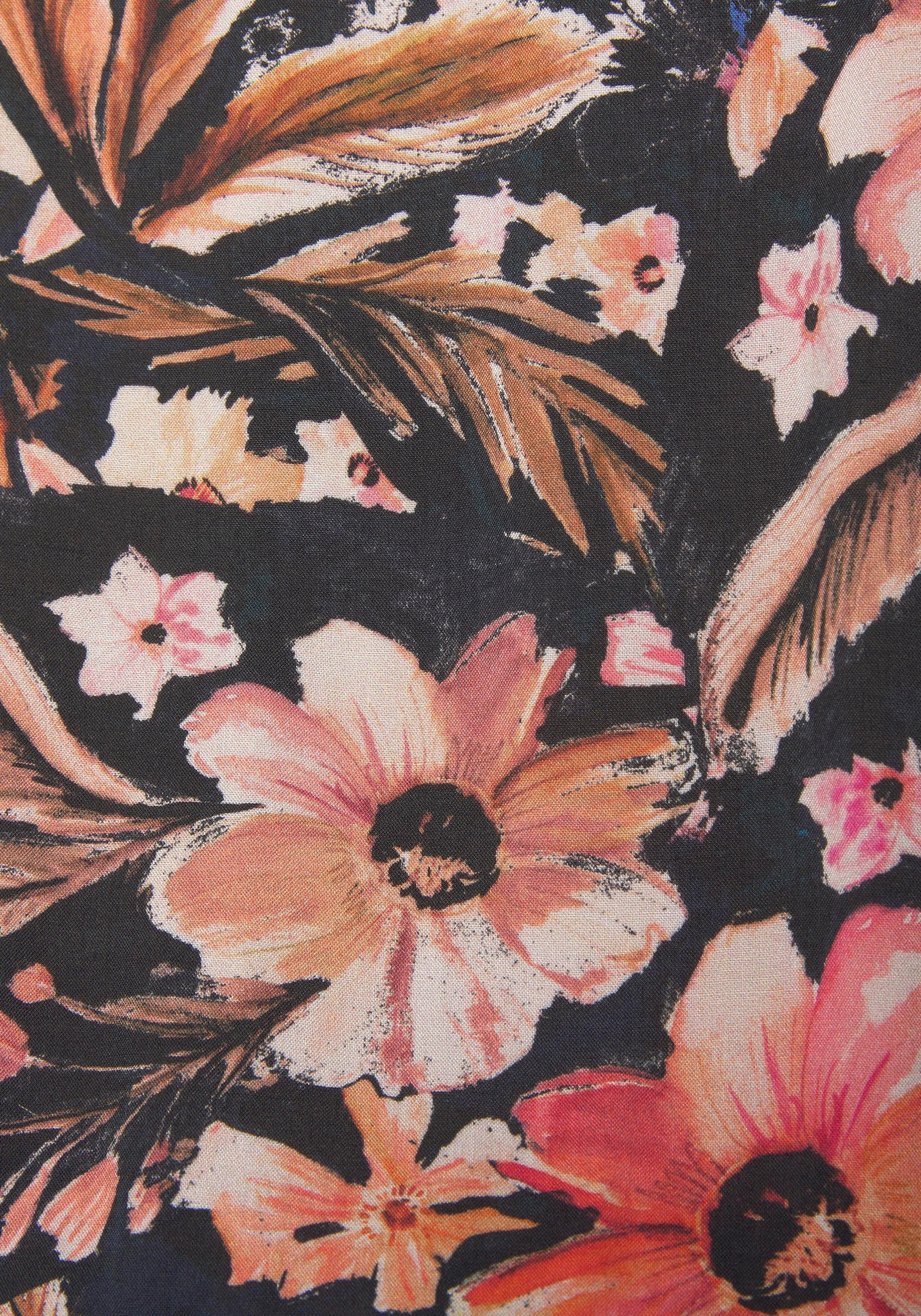 ♕ LASCANA Sommerkleid, aus gewebter Viskose mit Blumenprint auf versandkostenfrei