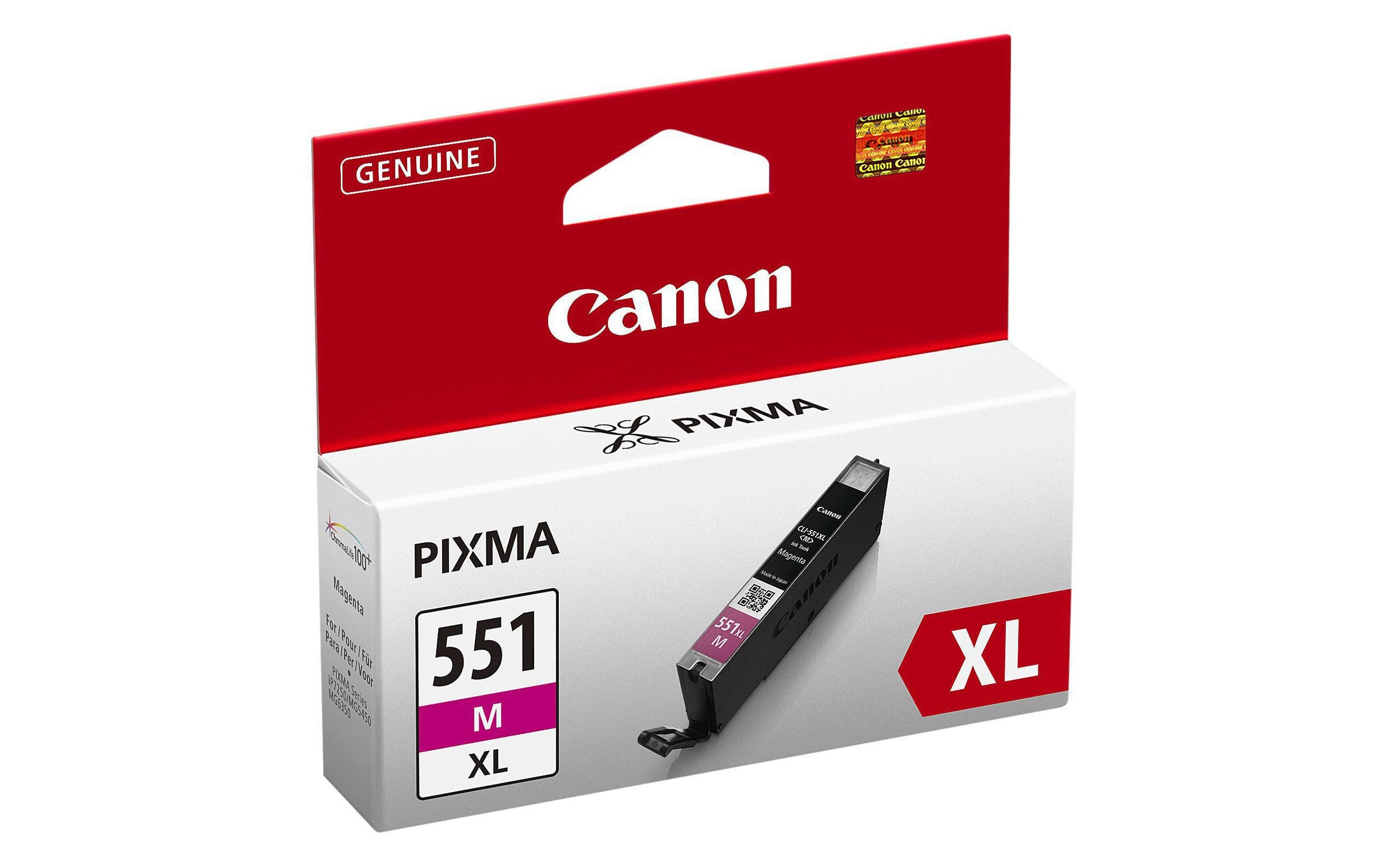 Canon Tintenpatrone »CLI-551M XL magenta, 11ml«, (1 St.)