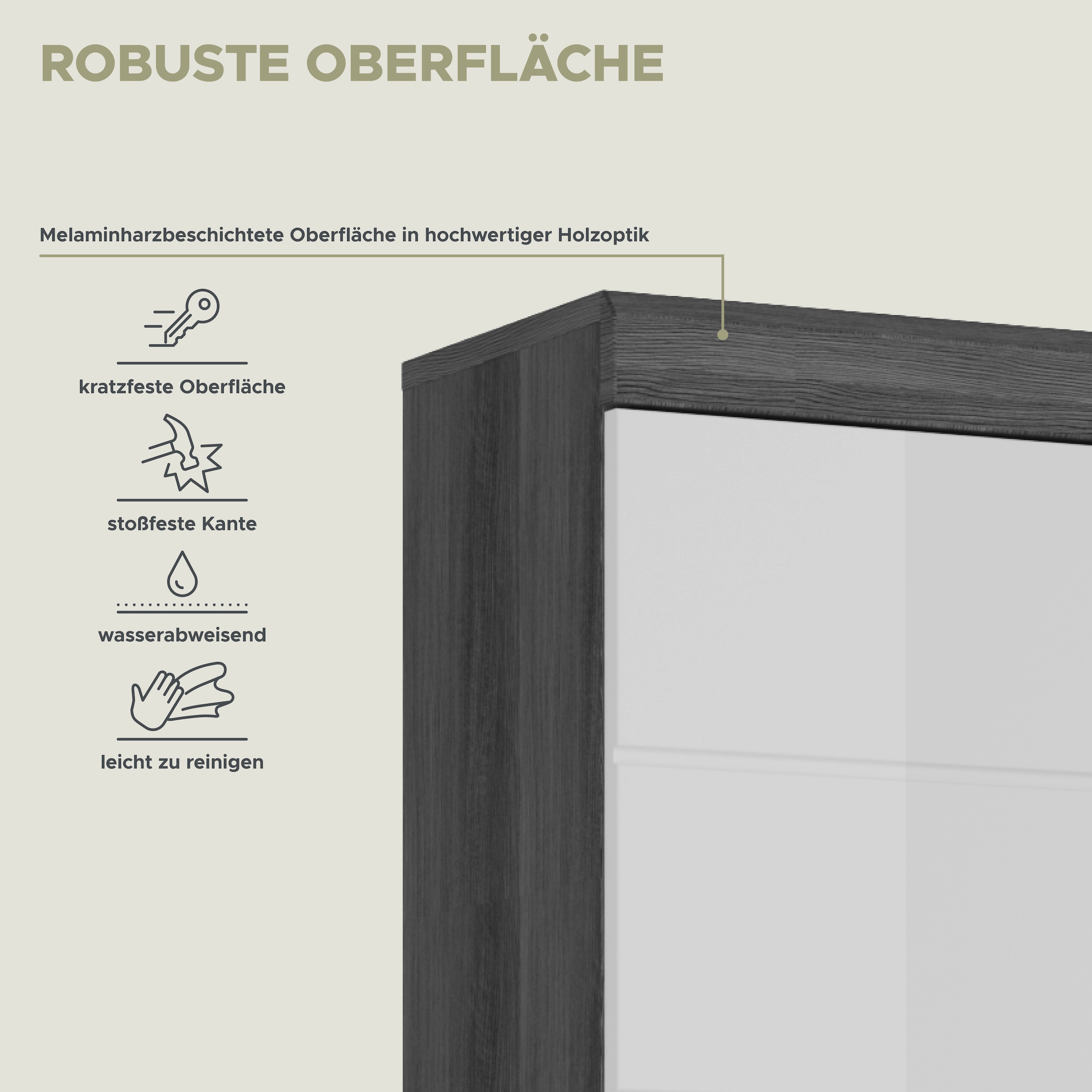 welltime Armoire haute »SIENA, Breite 37cm, 2 Tür, 1 Schubkasten, 2 offene Fächer, MDF-Front« TOPSELLER!, 1 cuis tlg. in verschiedenen Farben erhältlich, Badmöbel, Badschrank, Schrank, Bad