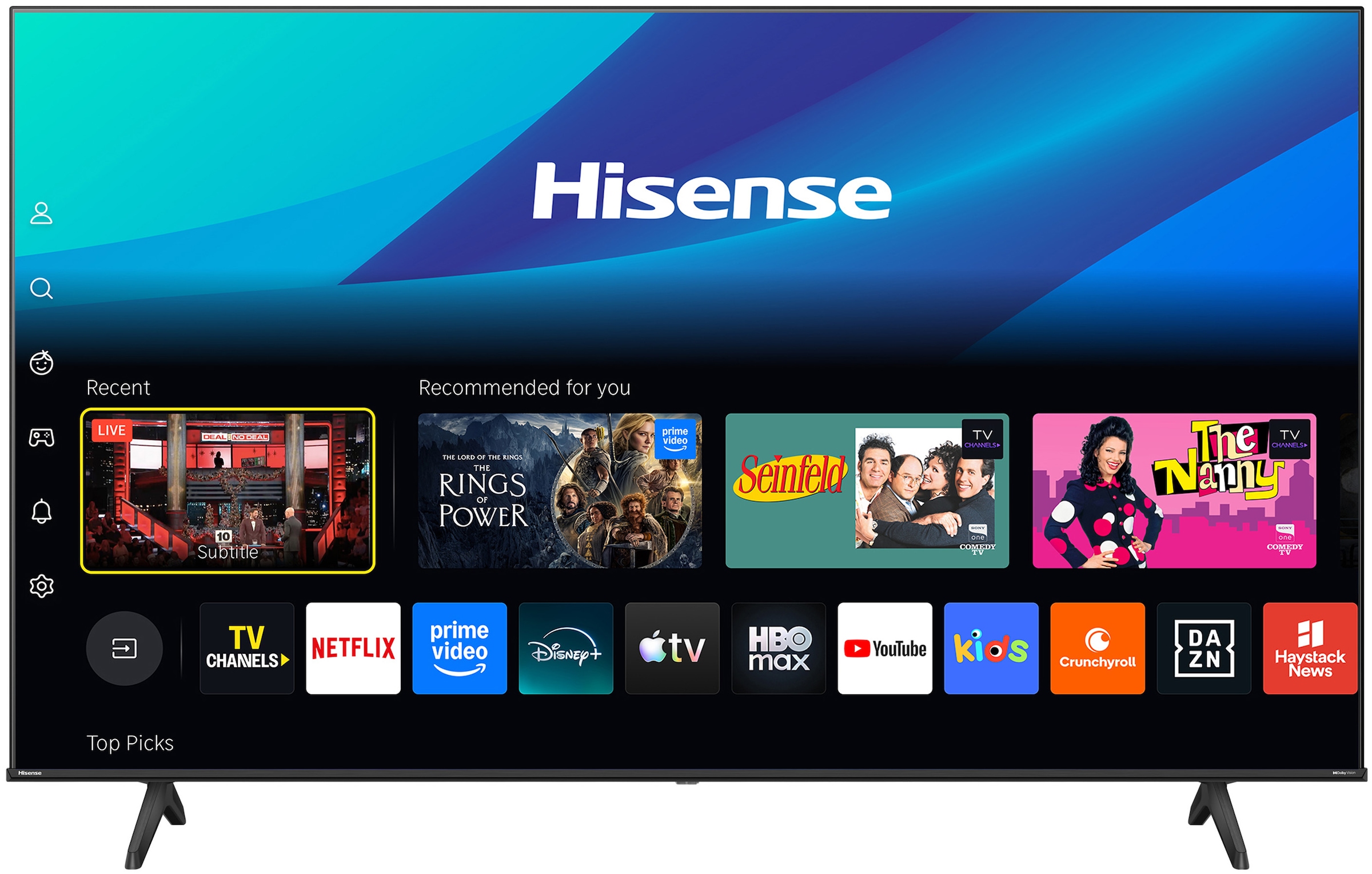 Hisense Téléviseurs DLED »58E6DS« 146 cm/58 ″