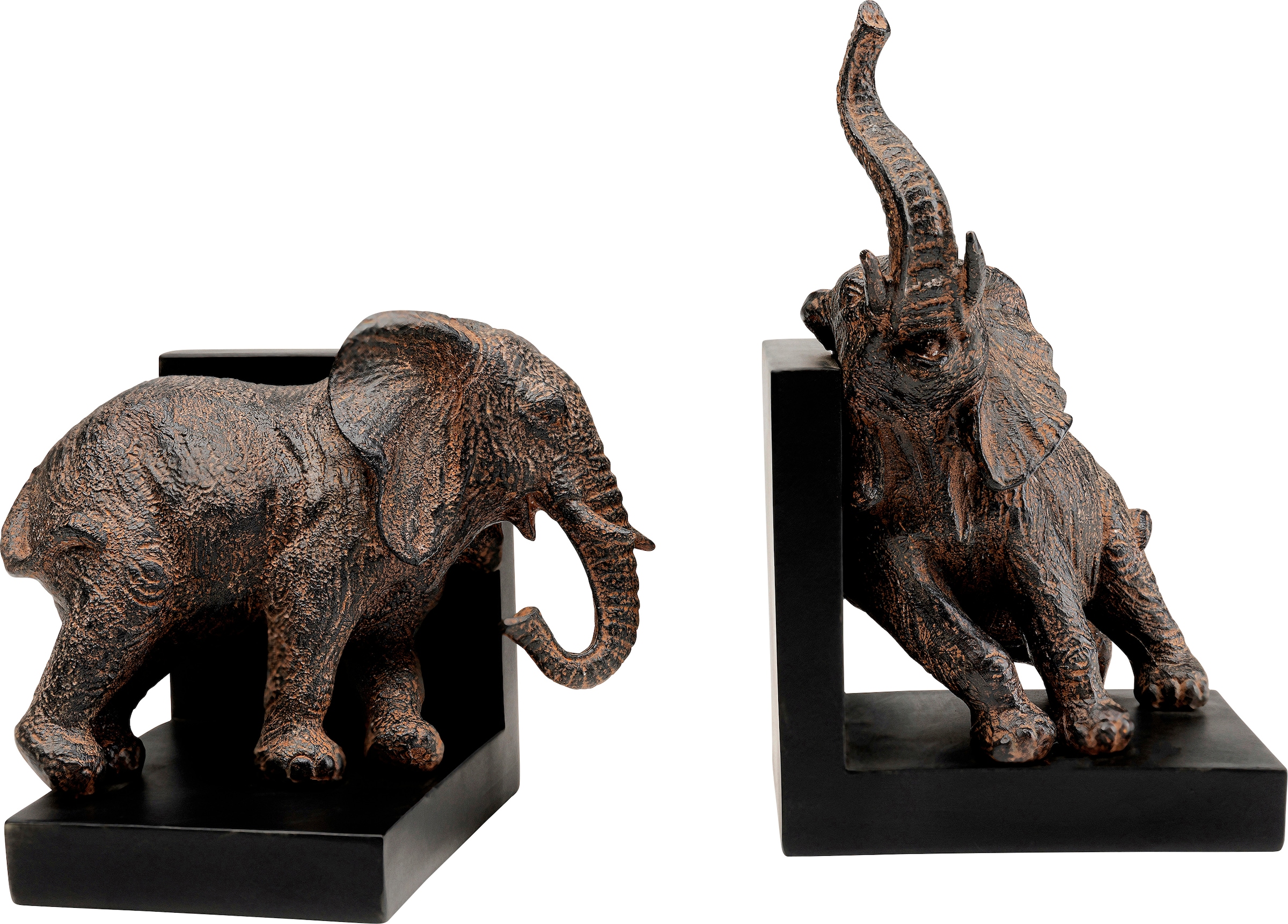 Kare Design Serre-livres »Elephants 42« aus Polyresin