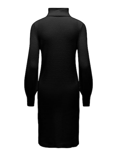 ONLY Strickkleid »ONLSASHA L/S ROLLNECK DRESS NCA KNT«, mit Rollkragen und langen Puffärmeln