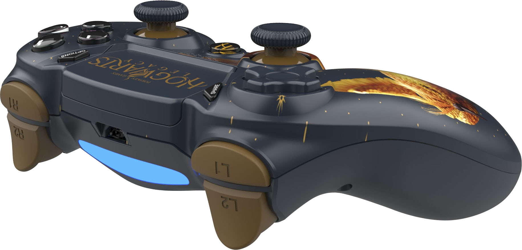 Freaks and Geeks PlayStation 4-Controller »Goldfarbenen Snidget Wireless Controller«