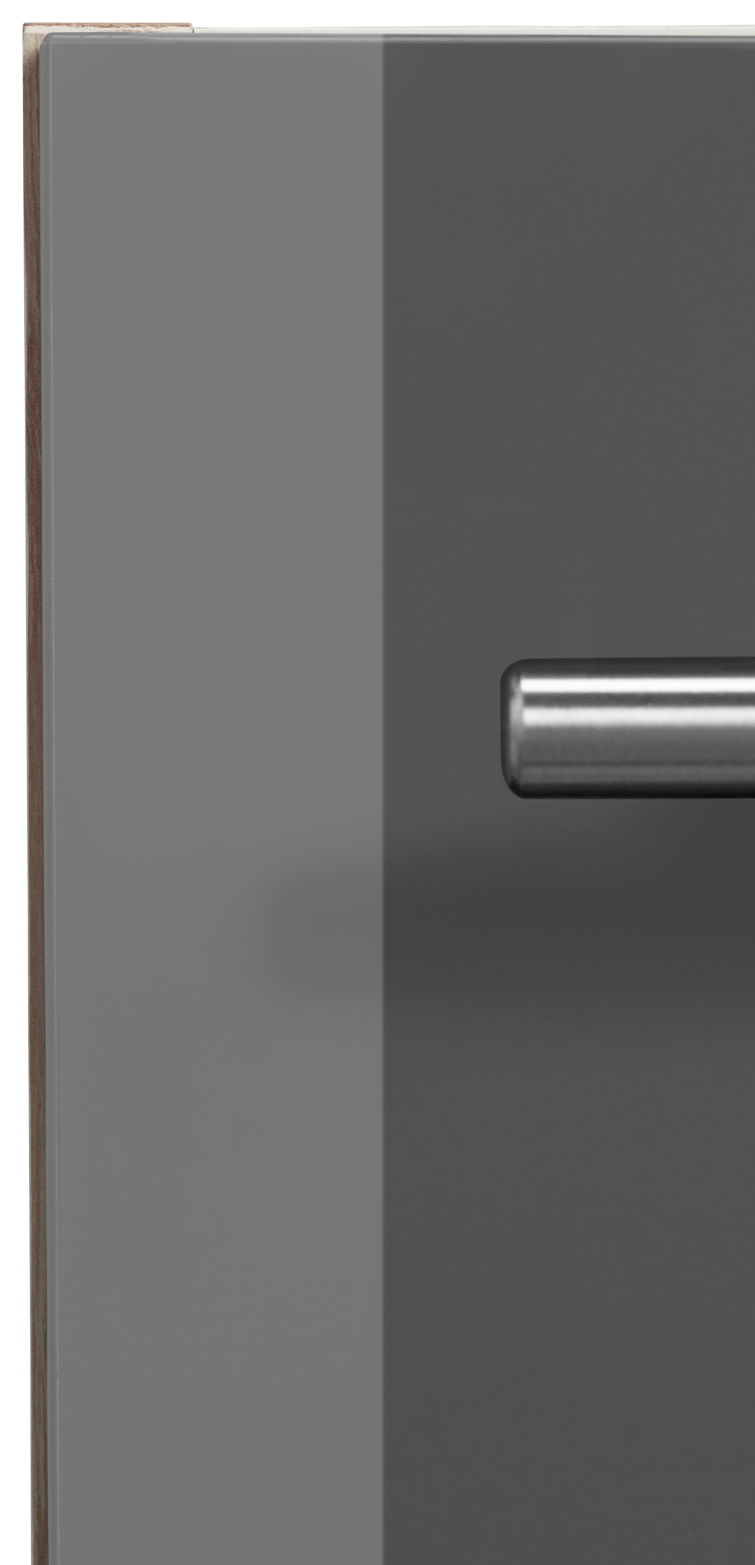OPTIFIT Spülenschrank »Bern«, Tür, 50 1 mit bas prix Füssen, breit, mit Metallgriff mit höhenverstellbaren cm à