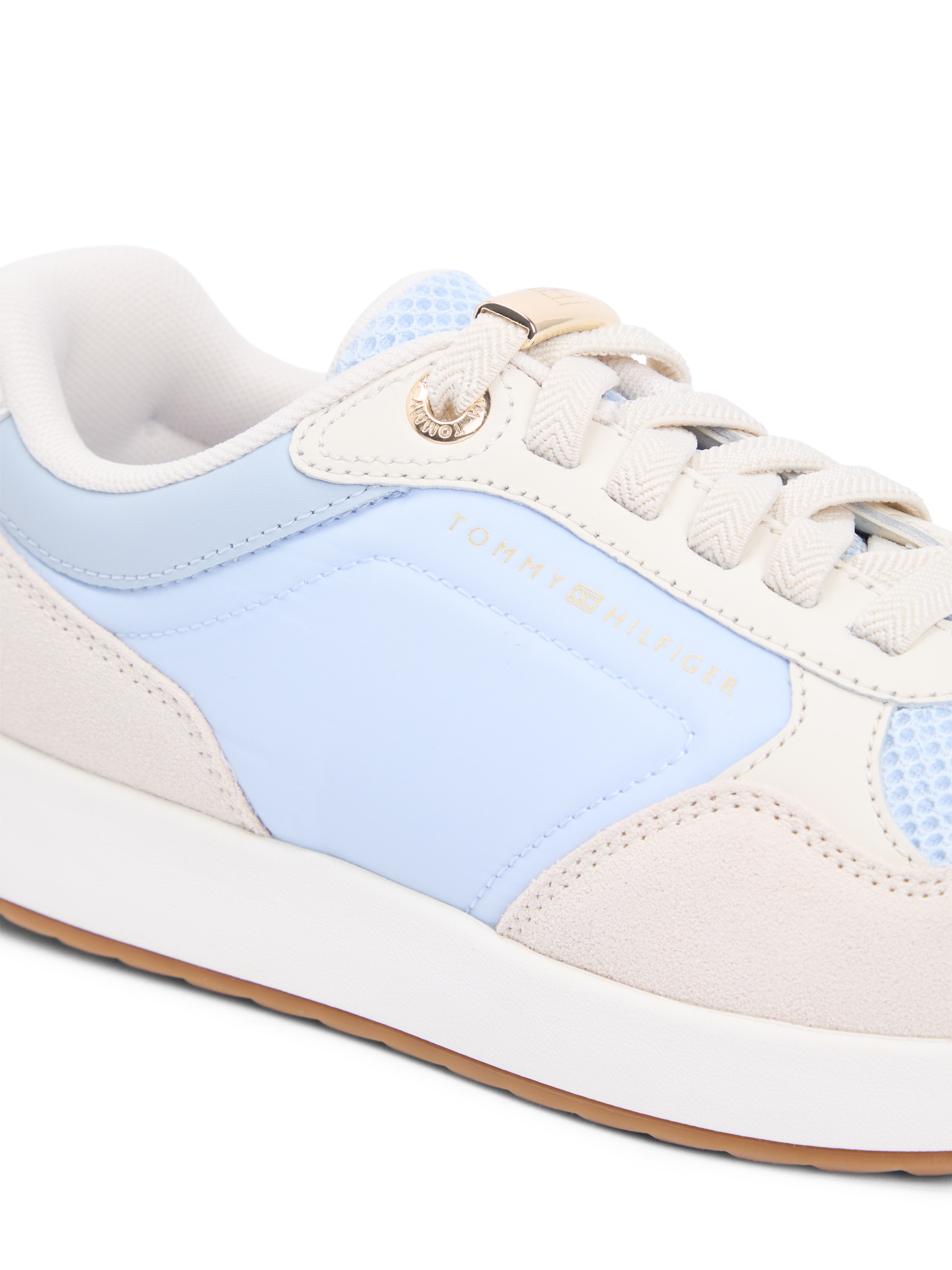 Tommy Hilfiger Baskets à plateforme »TH CHIC EVA RUNNER MESH«  chaussure de loisirs, chaussure basse, mocassin avec lacets élastiques