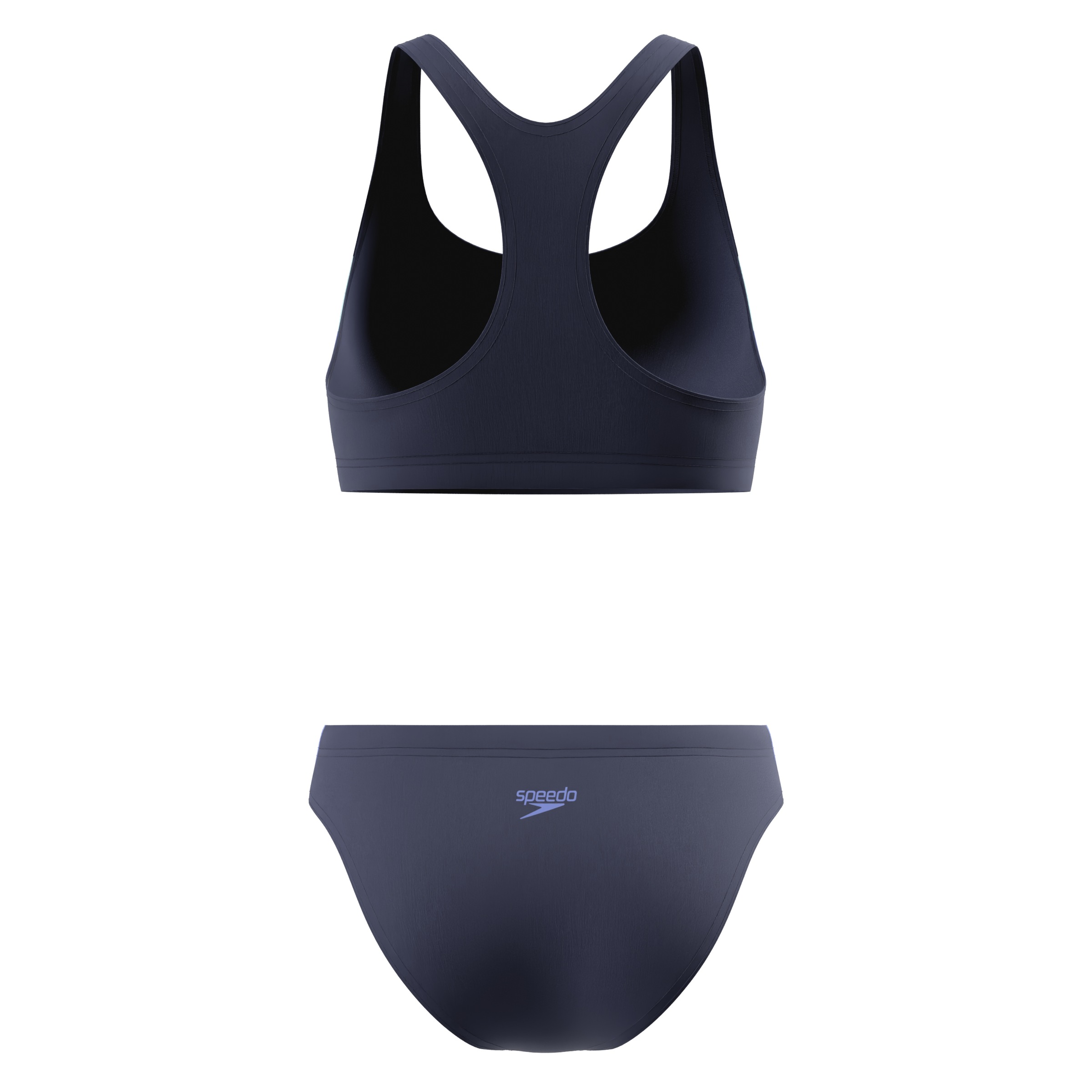 Speedo Bustier-Bikini »CLRBLCK SPLCE 2.0 2PC BLU/LTBLU« Set, 2 Stk. schnell trocknend