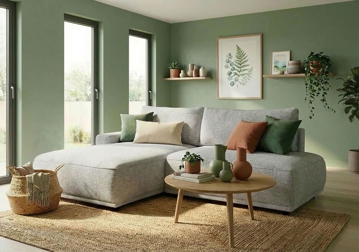 Image of TRENDMANUFAKTUR Ecksofa "Fordon II, Schlafsofa mit Bettkasten, Couch in L-Form, Breite 250 cm" in Struktur fein LEO, haustierfreundlich, schlamm, Armlehne links