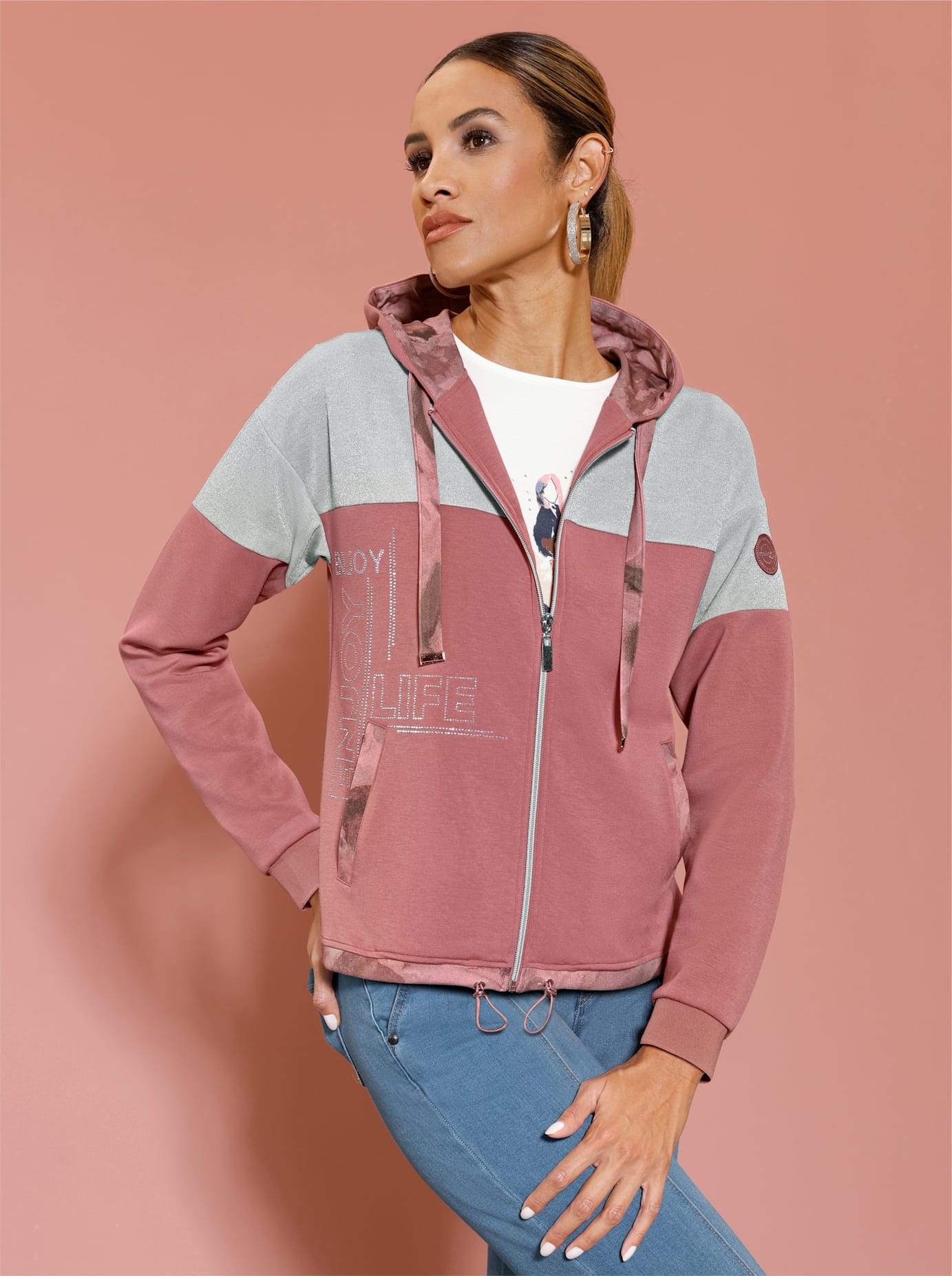 Image of creation L Shirtjacke "Modal-Mix-Shirtjacke" 1