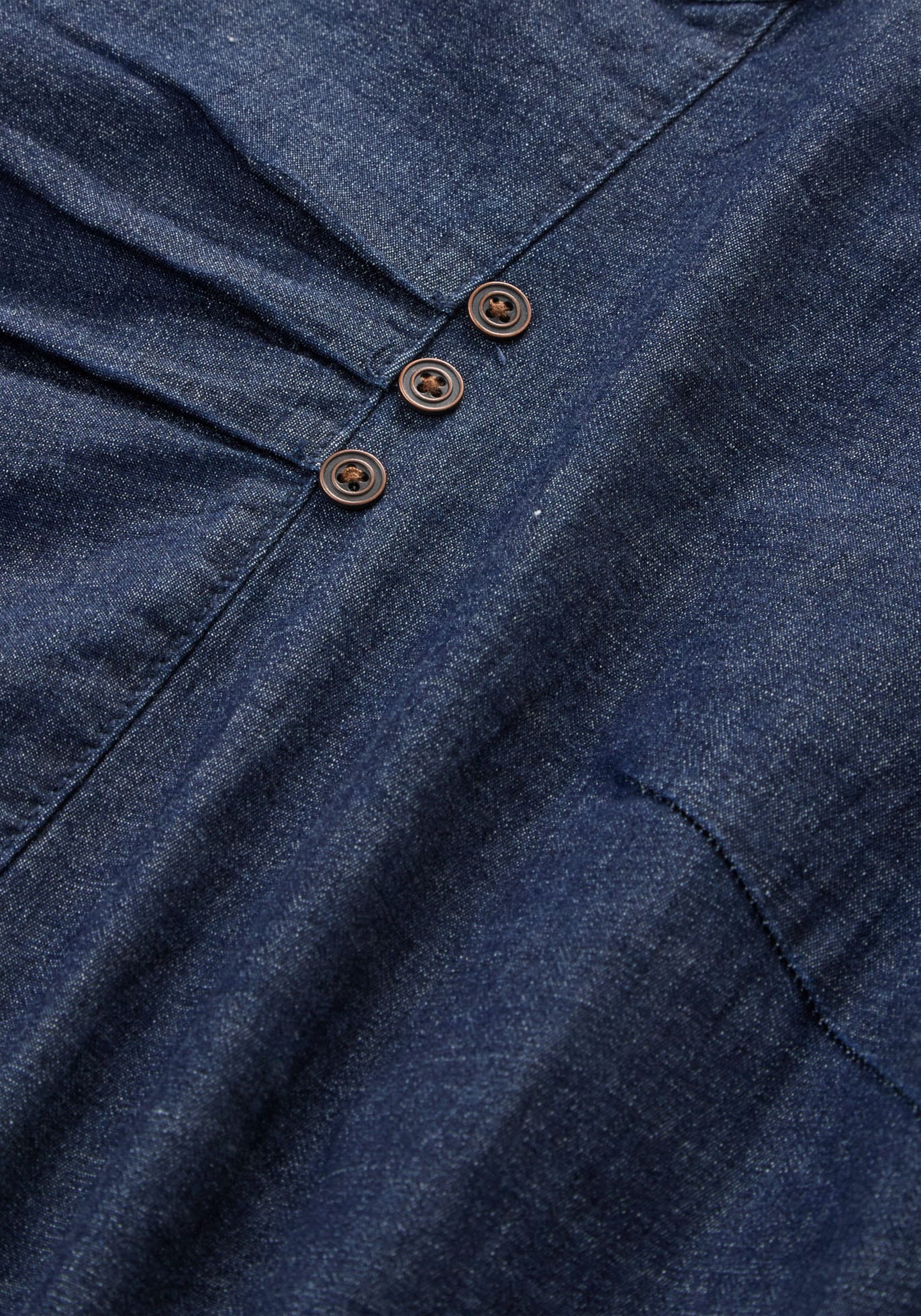 bonprix Robe en jean 1 tlg. für Frühling und Sommer, aus Baumwolle mit Elasthan, mit 3/4-Ärmeln