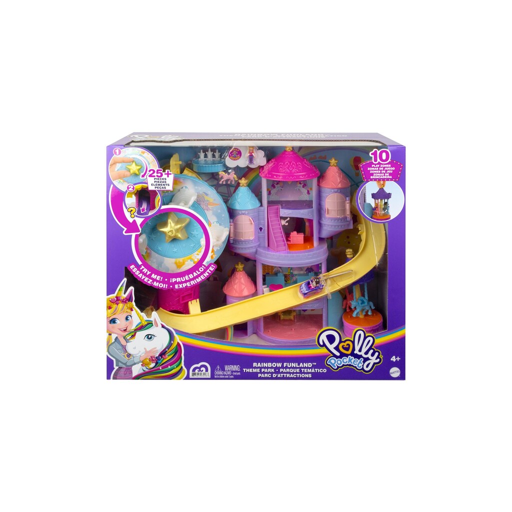 Polly Pocket Spielfigur »Pocket Regenbogen-Einhornspass«