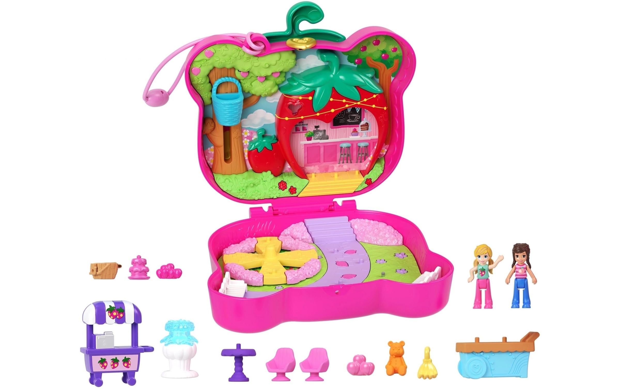 Polly Pocket Spielwelt »Polly Pocket Straw-Beary Patch«