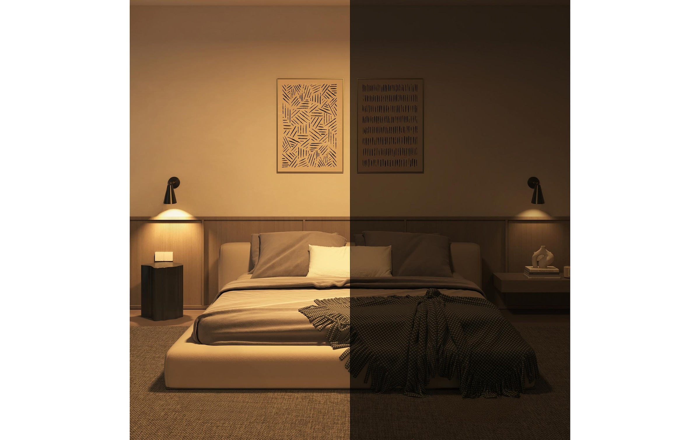 Philips Hue Smart-Home Starter-Set »Essential Starter Kit Hue Bridge + 3 x GU10 RGB + Dimmer«