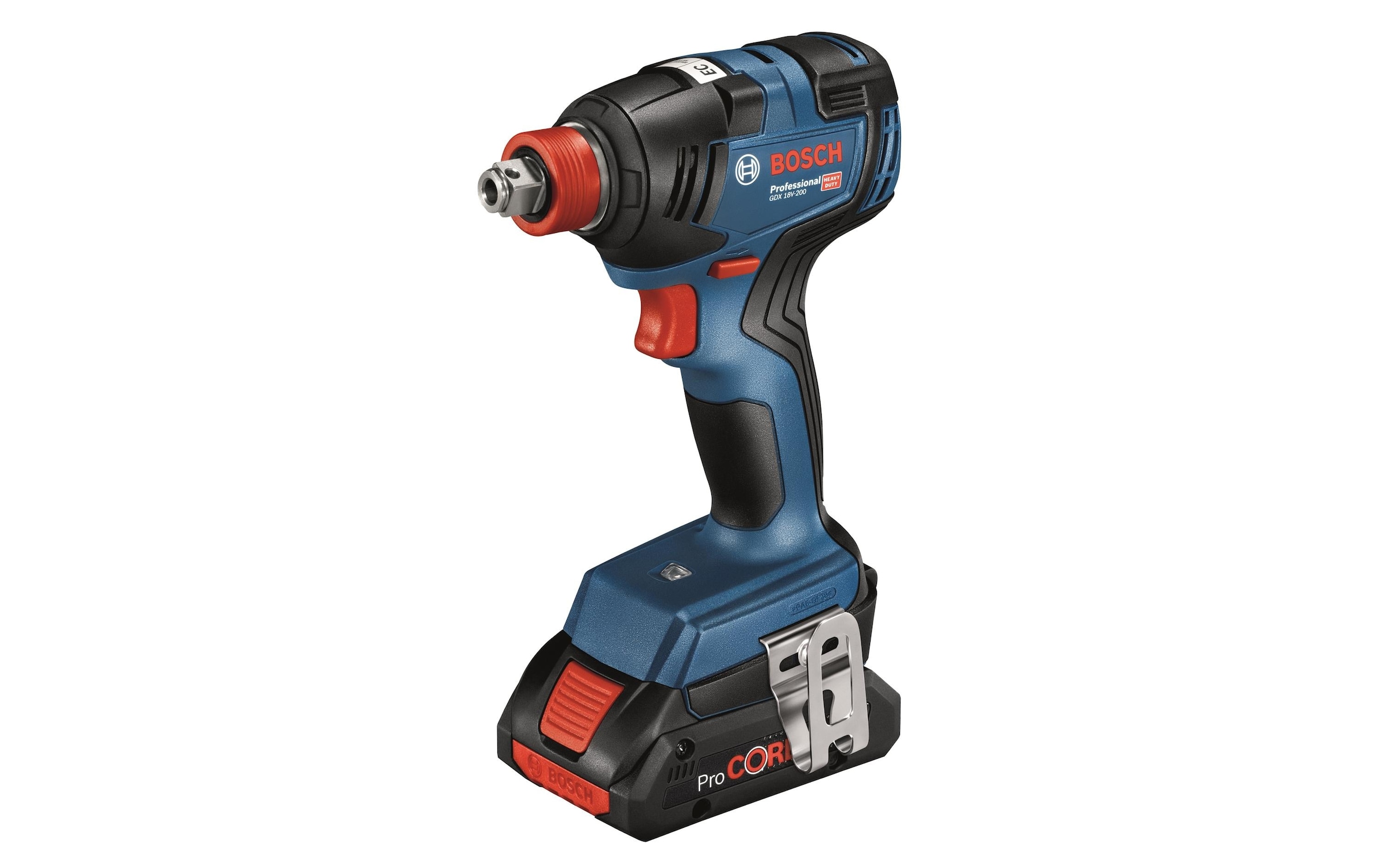 Bosch Professional Akku-Schlagbohrschrauber »Set 18 V-GSB+GDX+GWS+2 x 5A«