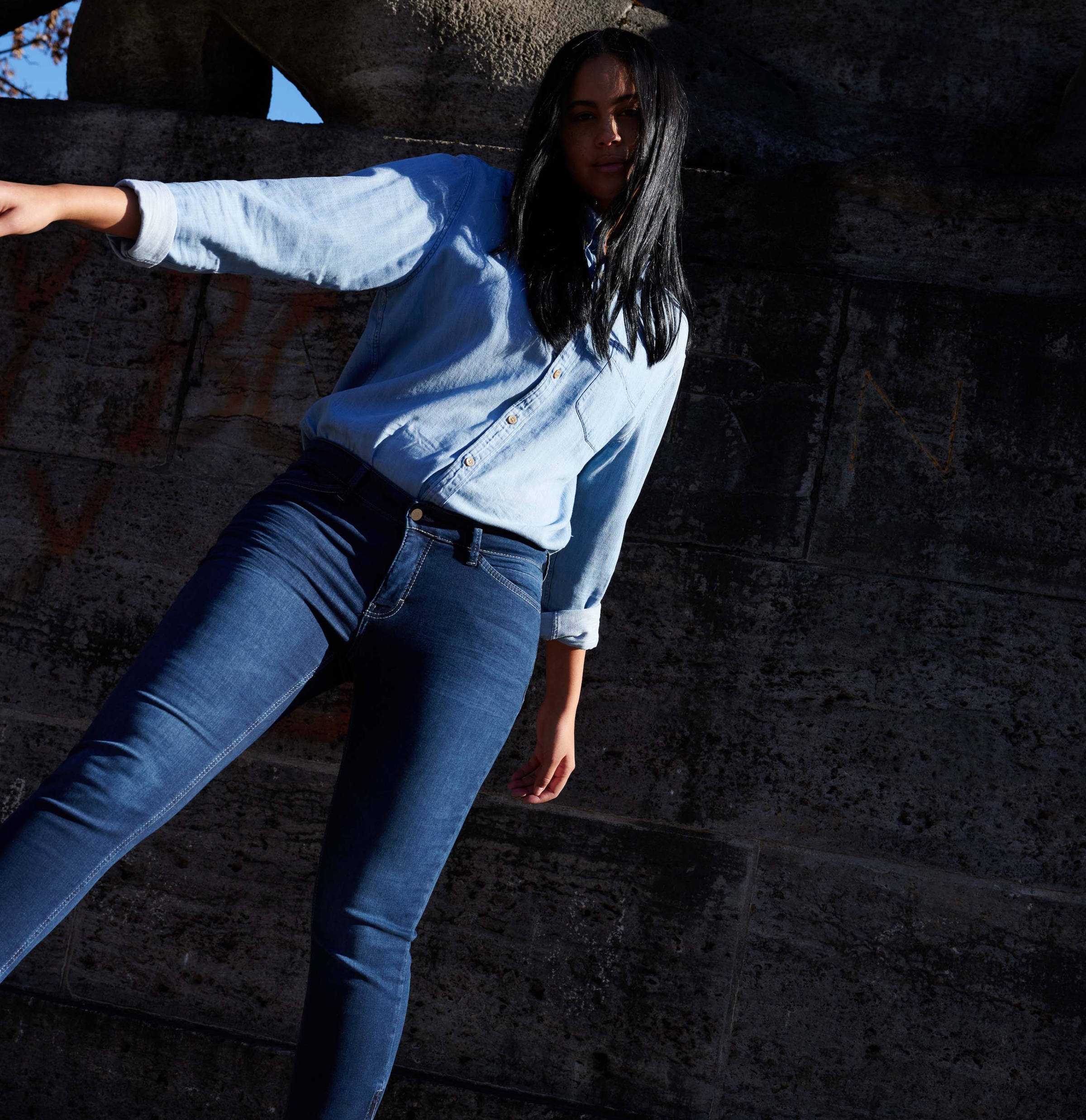 MAC 7/8-Jeans »Dream Chic«, verkürzte Form mit Reissverschluss