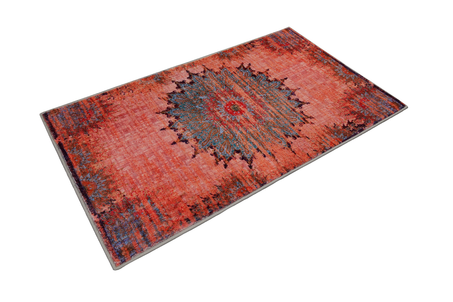 Wecon home Badematte »Healing«, fussbodenheizungsgeeignet, Vintage, waschbar, rutschfest, schnell trocknend, robust, Badteppich