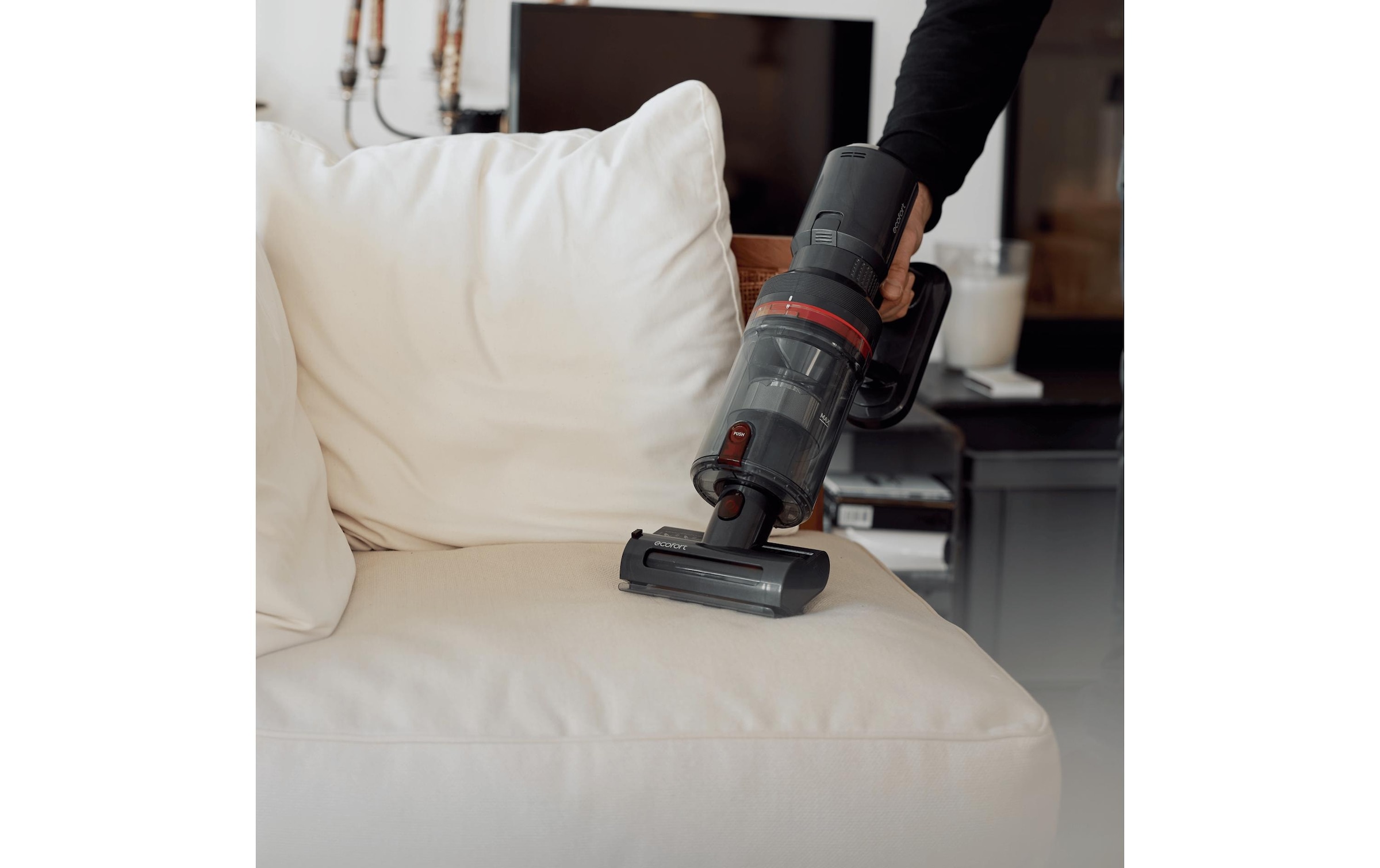   Akku-Hand-und Stielstaubsauger »Ecofort ecoQ CleanVac Pro Complete«