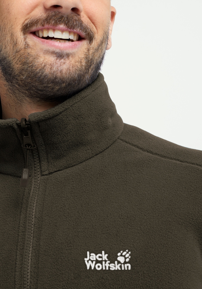 Jack Wolfskin Veste polaire »TAUNUS 200 FZ M« avec système 3-en-1, respirant, en polyester