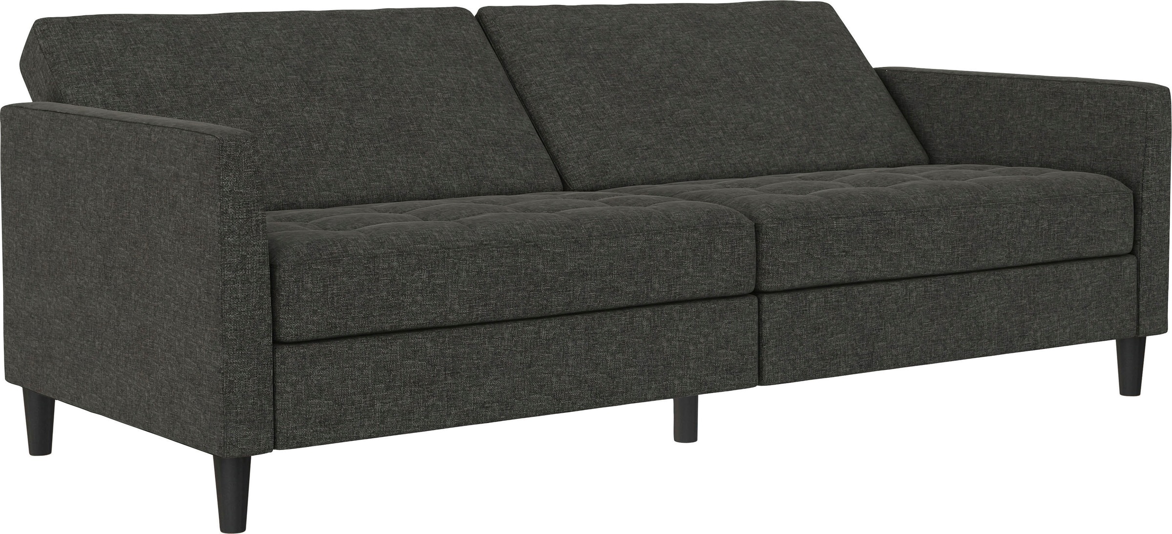 Dorel Home 3-Sitzer »Presley«, Sofa mit Bett-Funktion und verstellbarer Rückenlehne