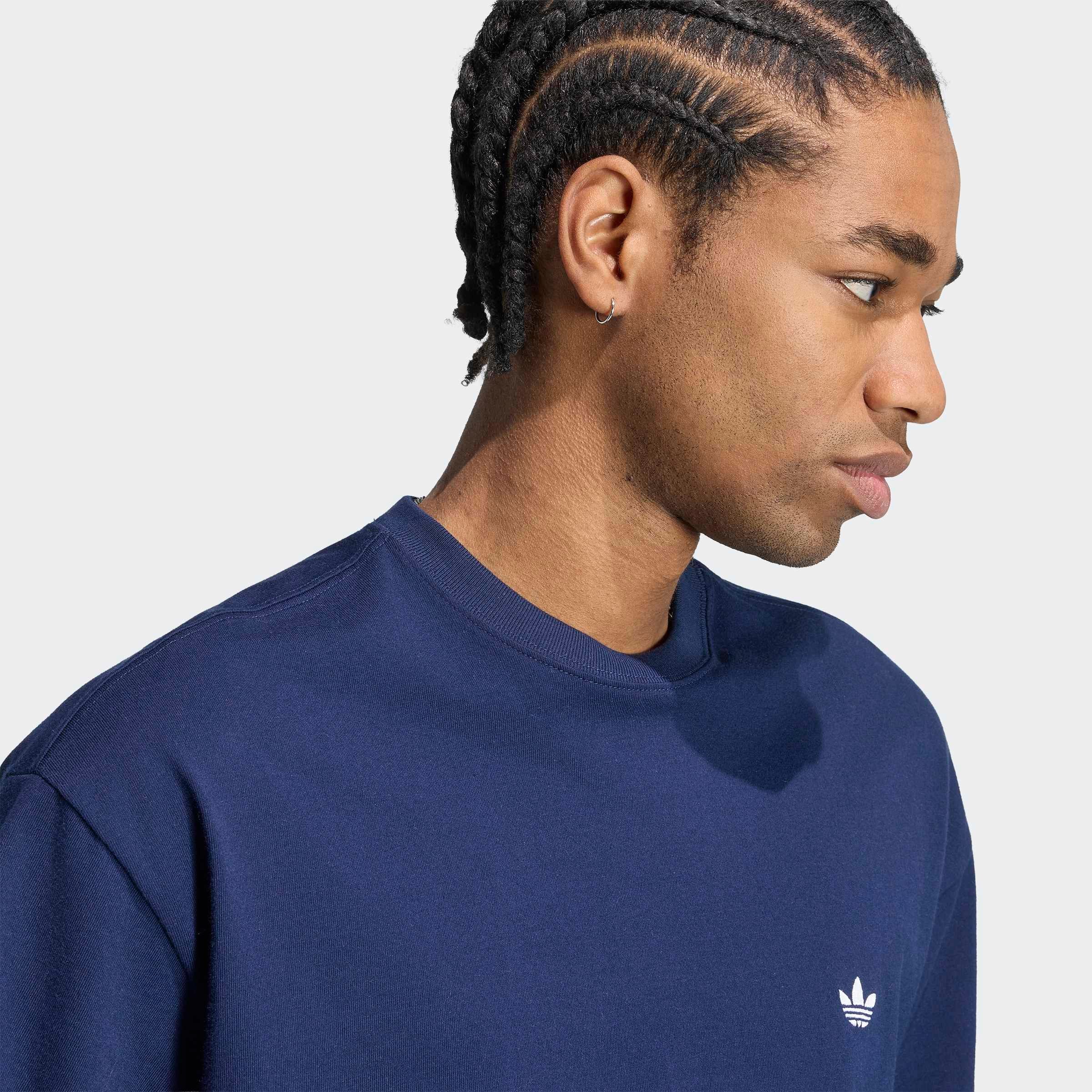 adidas Originals T-Shirt »TREFOIL ESSENTIALS, LOCKER GESCHNITTEN« für Erwachsene, mit Rundhalsausschnitt, ohne Verschluss, aus Baumwolle
