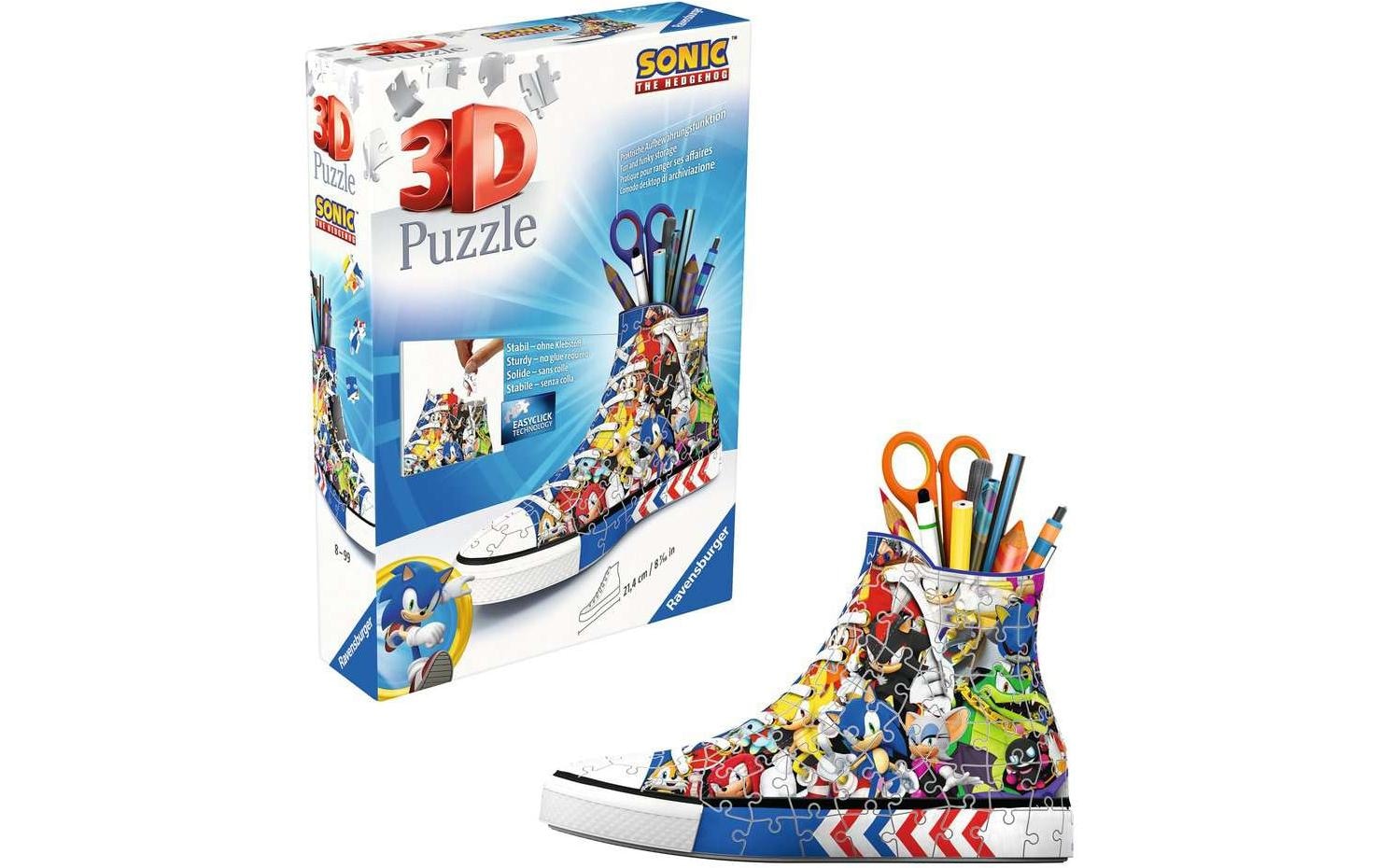 Ravensburger 3D-Puzzle »Sneaker Sonic the Hedgehog«