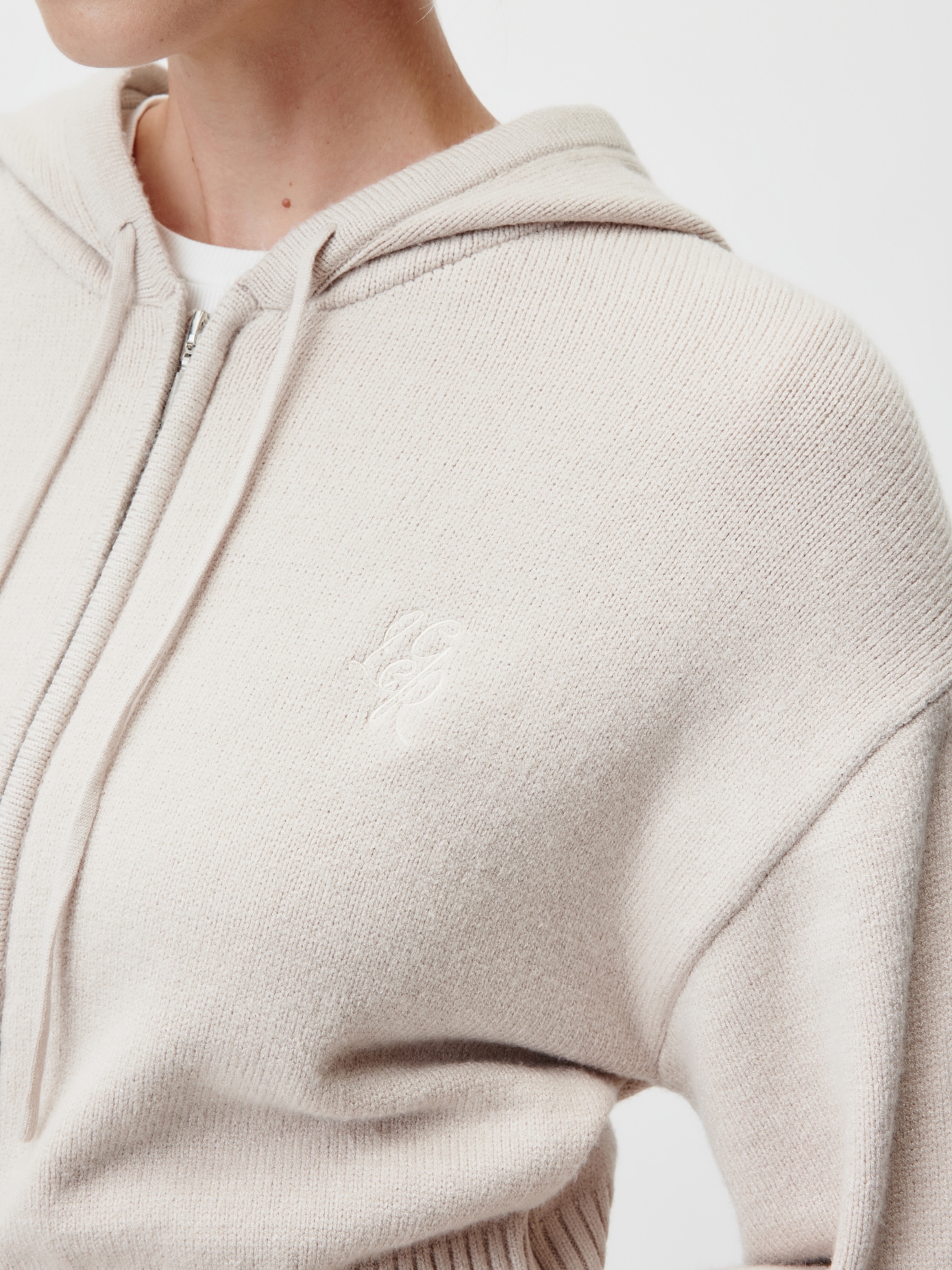LeGer Kapuzenstrickjacke »Cornelia, LeGer by Lena Gercke«, Regular fit mit Kapuze