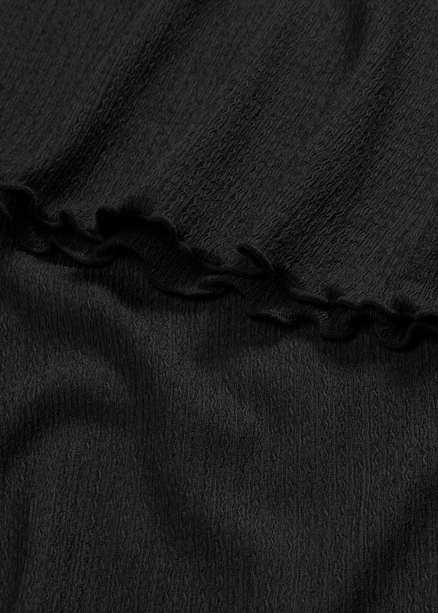 bonprix T-shirt à manches longues »Shirt« bequeme Passform, Strukturjersey-Material, unifarben