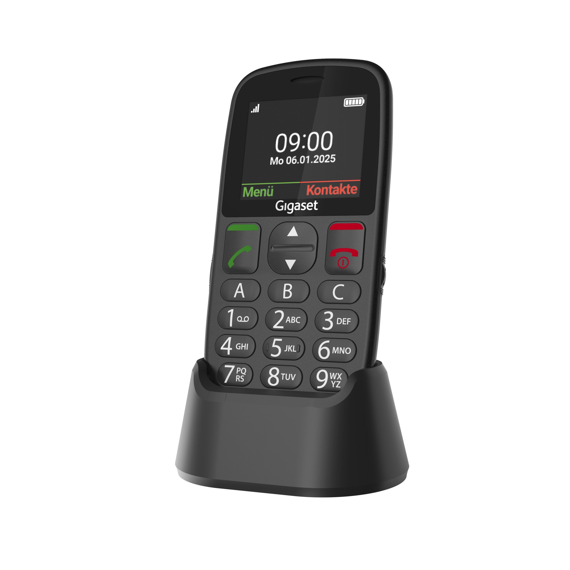 Gigaset Téléphone portable »GL395 2G-Mobiltelefon« Schwarz