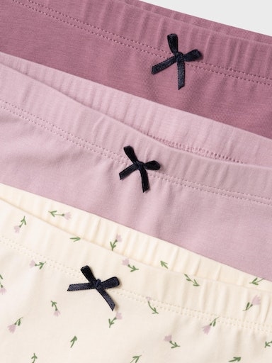 Name It Hipster »NMFTIGHTS 3P BUTTERCREAM FLORAL NOOS«, (Packung, 3 St.)