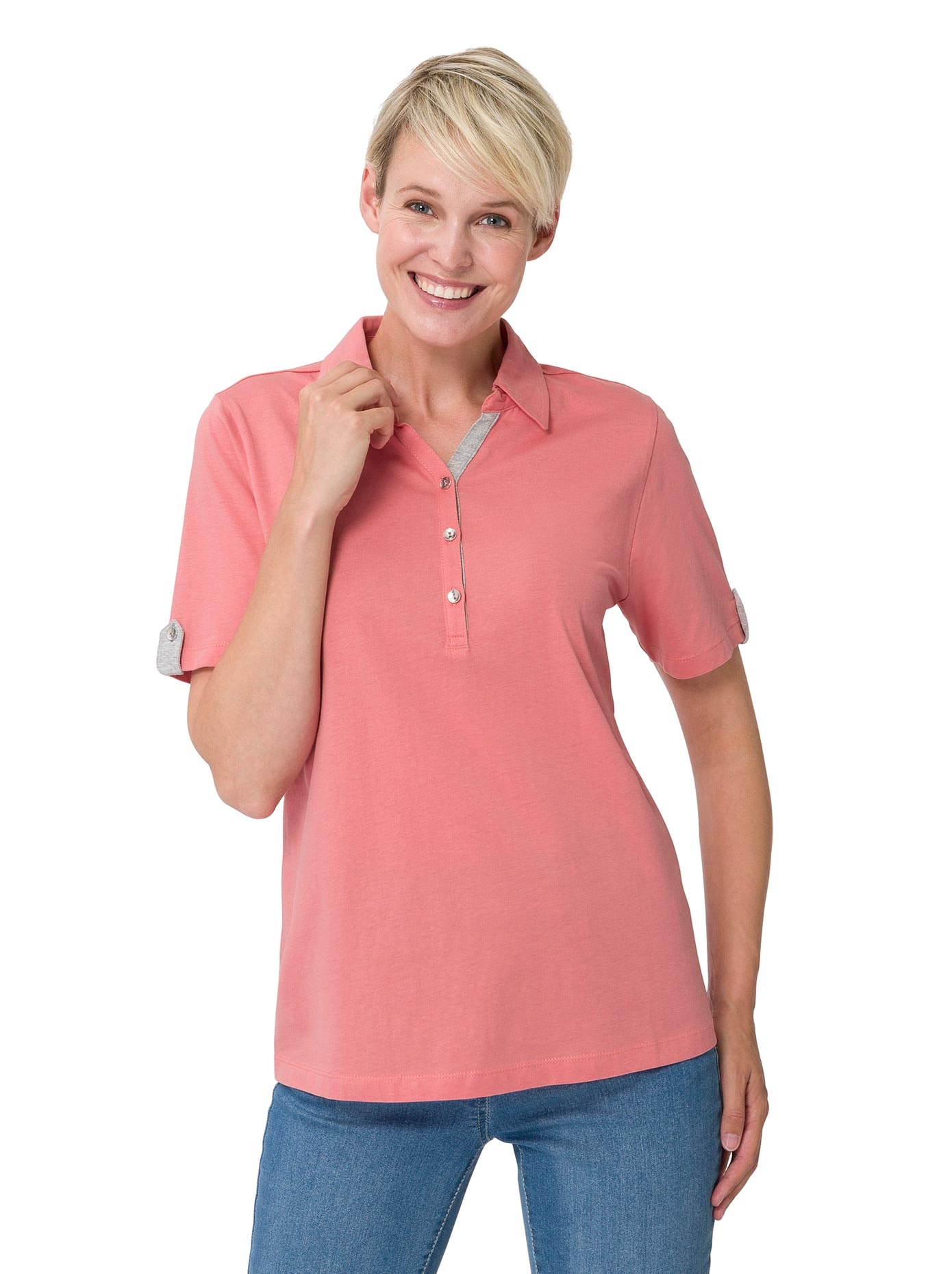 »Poloshirt«, Classic tlg.) Basics Poloshirt (1 versandkostenfrei ♕ kaufen