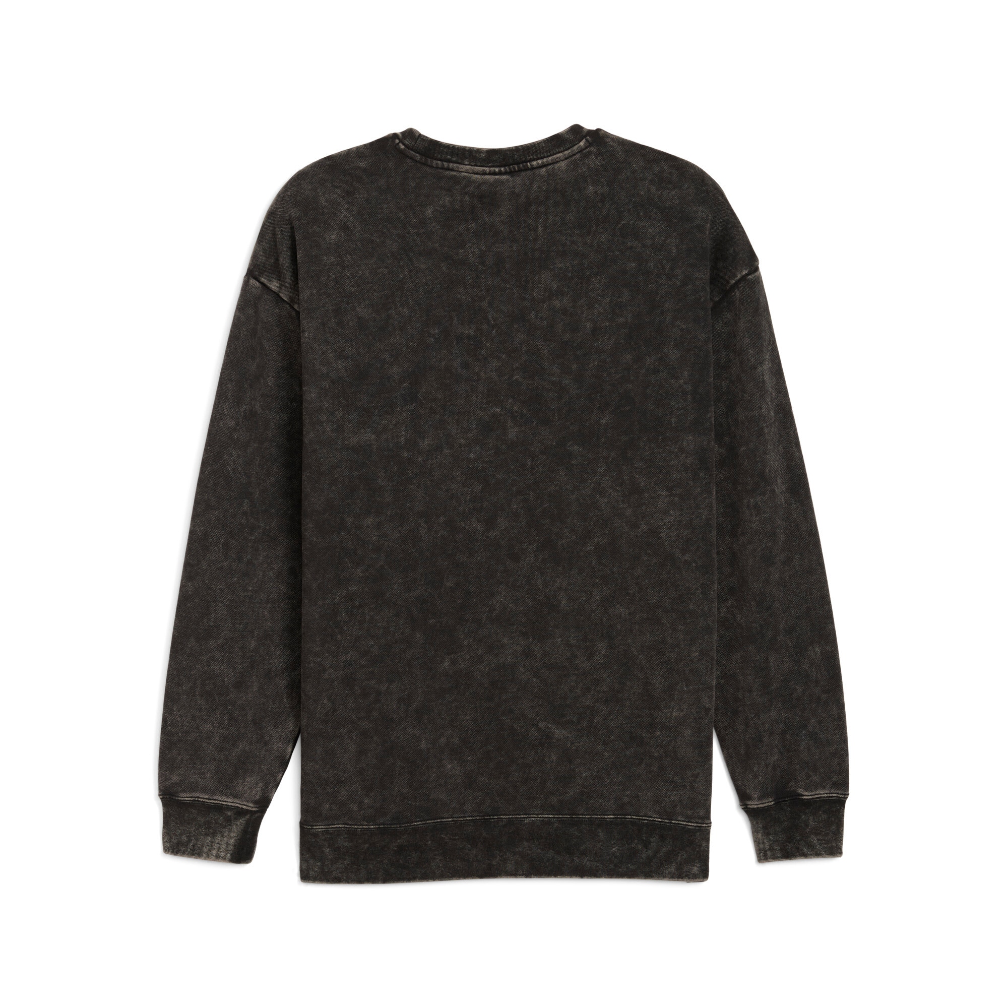 PUMA Langarmshirt »ESS ELEVATED RELAXED WASH CREW FL«