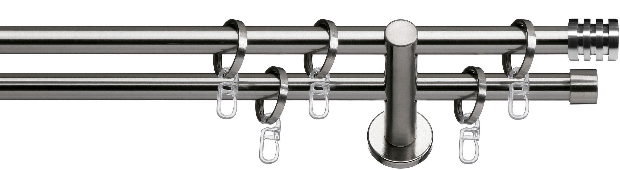 Image of indeko Gardinenstange »Valencia«, 2 läufig-läufig, Fixmass bei Ackermann Versand Schweiz