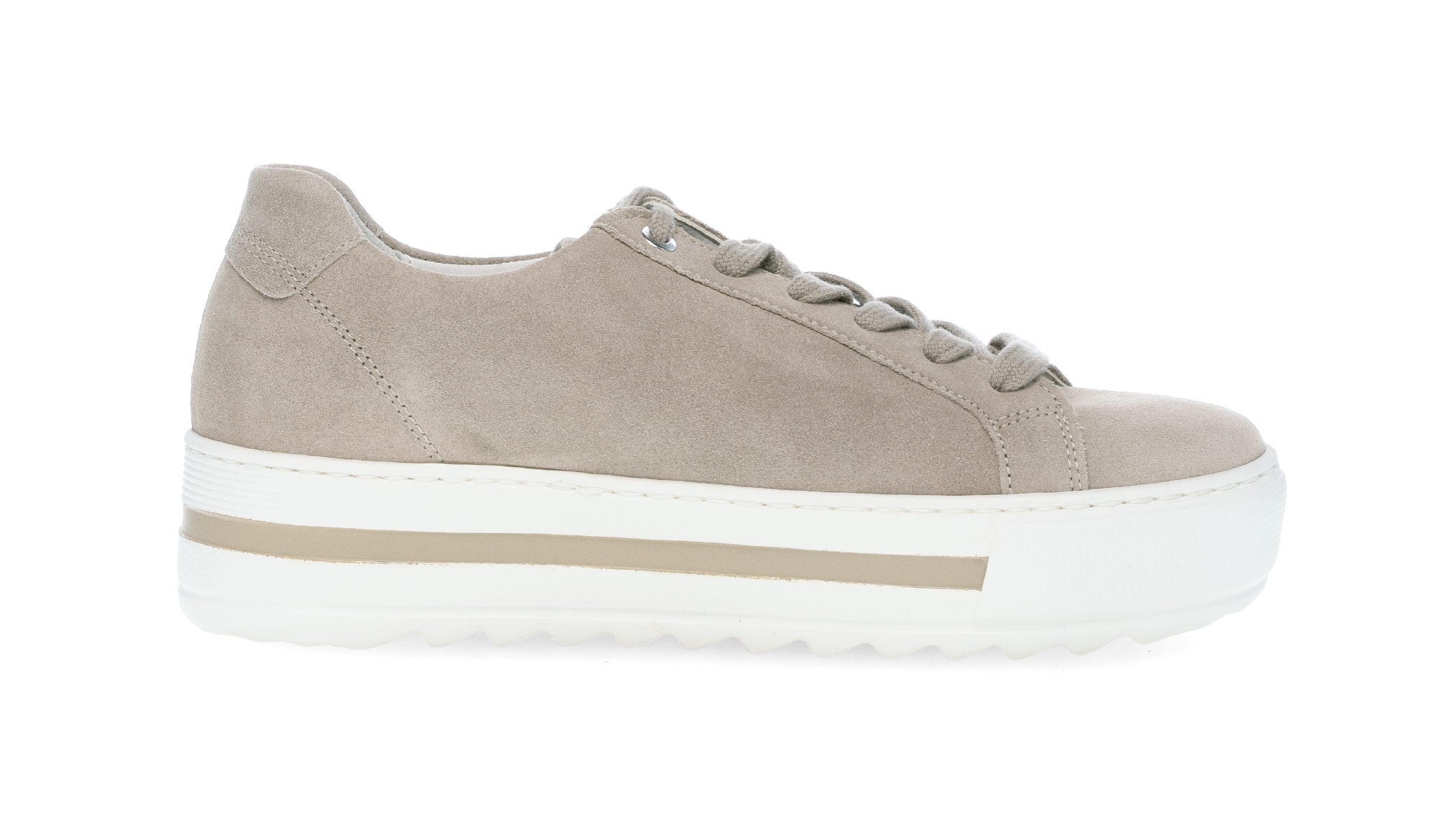 Gabor »FLORENZ«  chaussure de loisirs, chaussure basse, chaussure à lacets avec fermeture éclair extérieure, largeur G